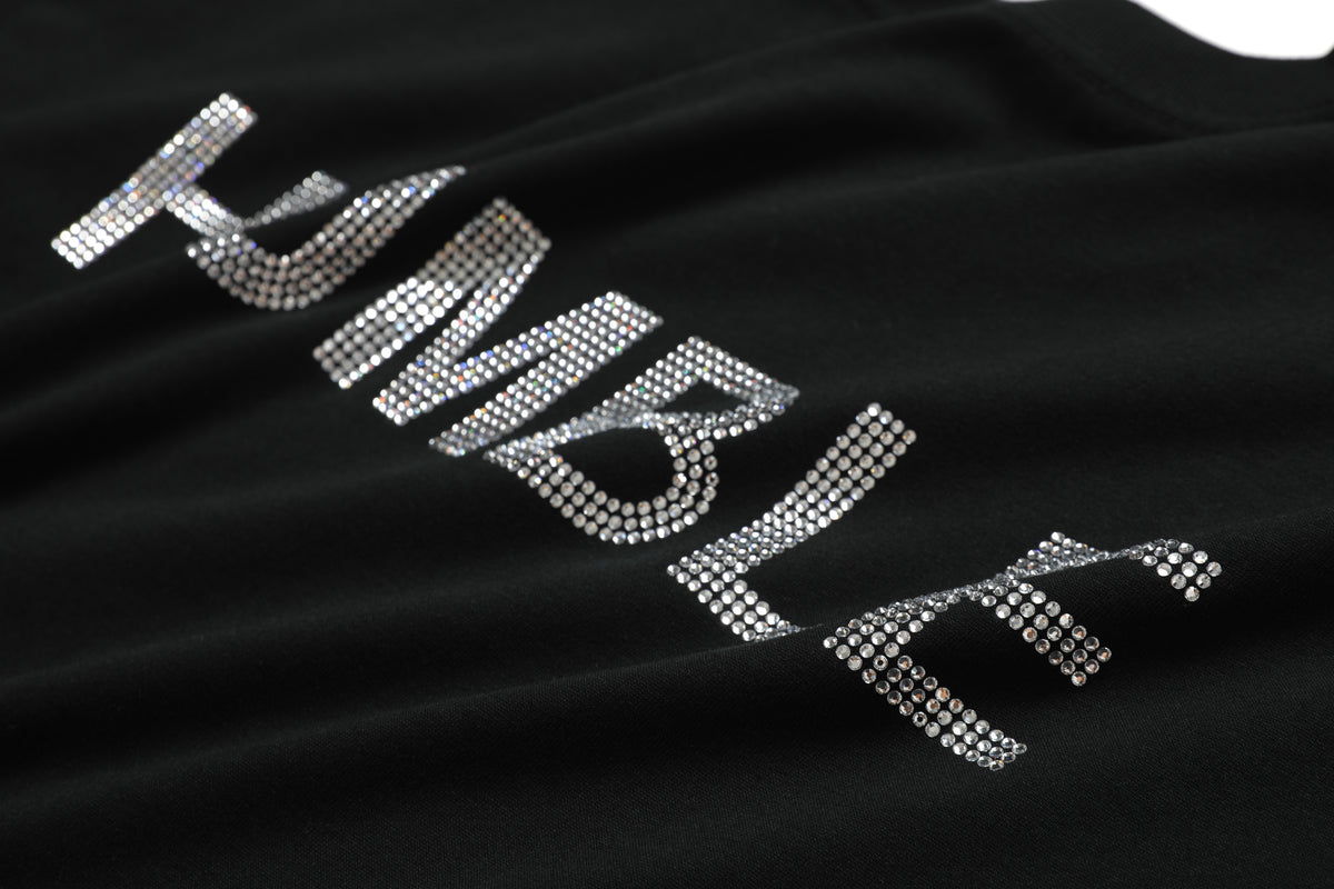 Crystal Logo Tee Black – product image 6