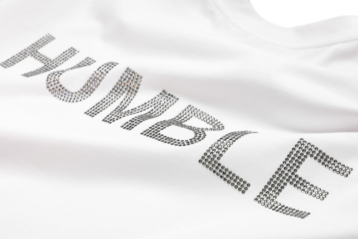 Crystal Logo Tee White – product image 6