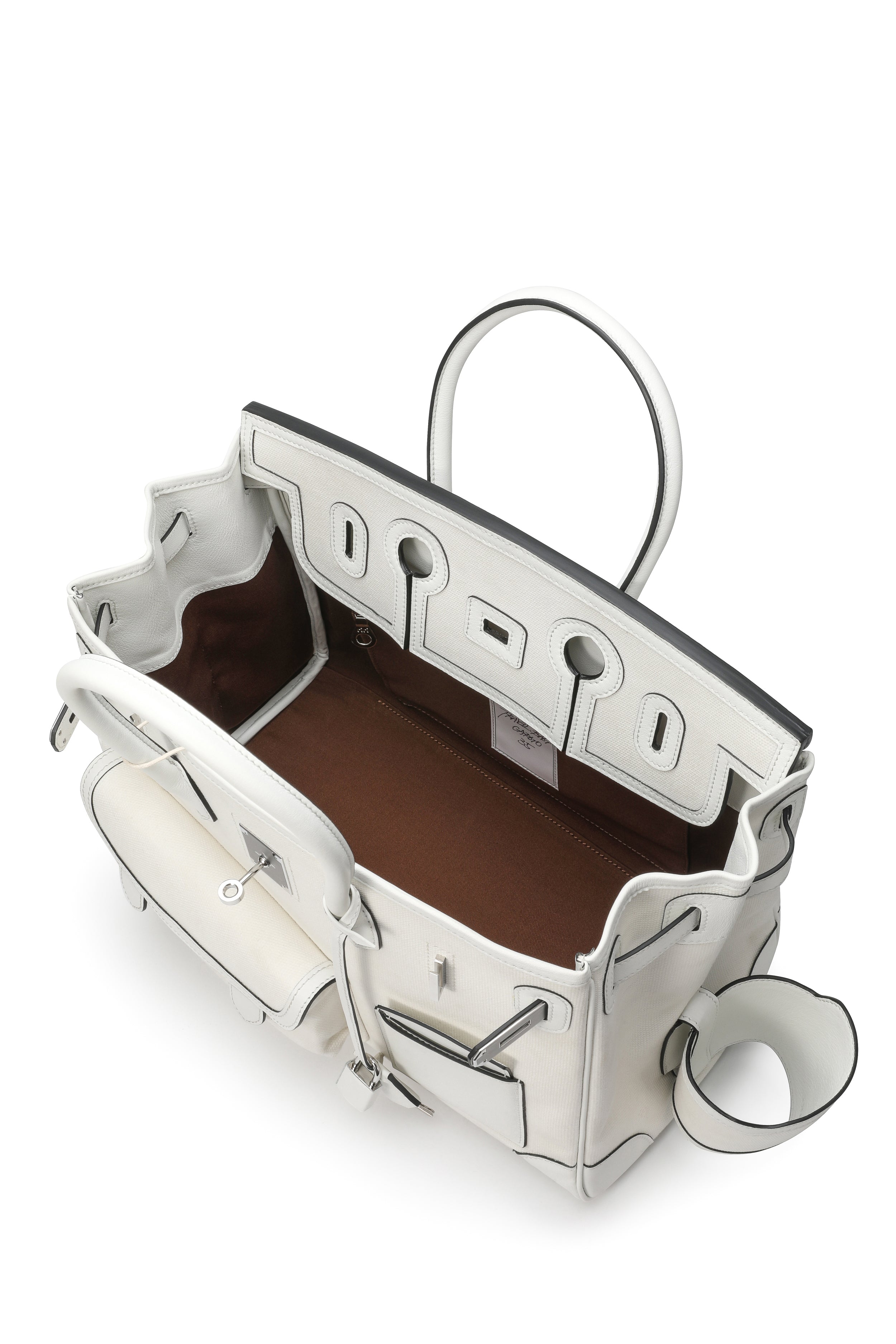 Travel Bag Cargo 35 White/Brown – HUMBLE REPRODUCTION