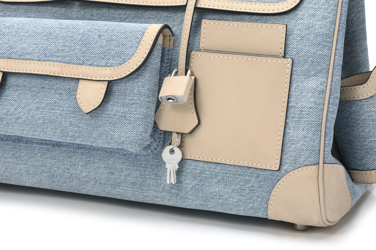 Travel Bag Cargo 35 Blue/Beige – product image 6