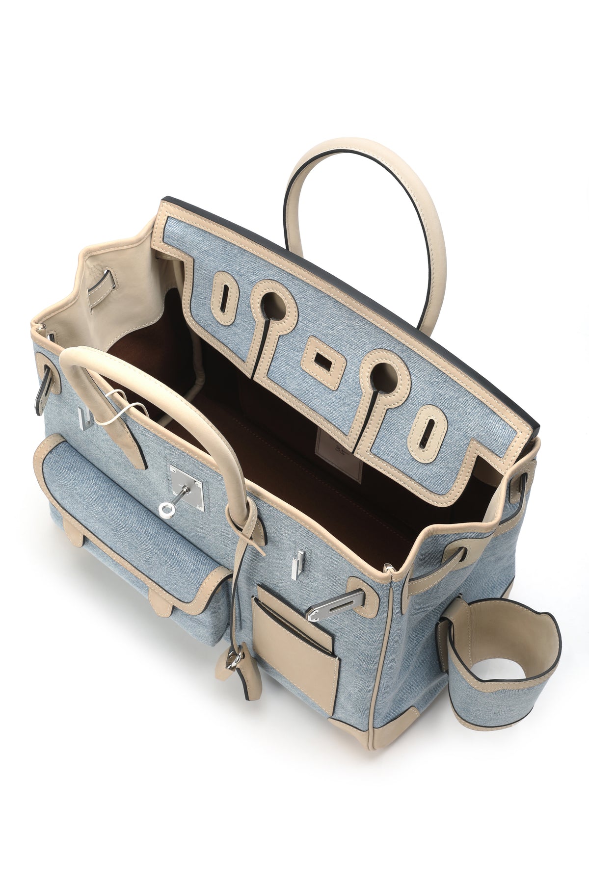 Travel Bag Cargo 35 Blue/Beige – product image 8