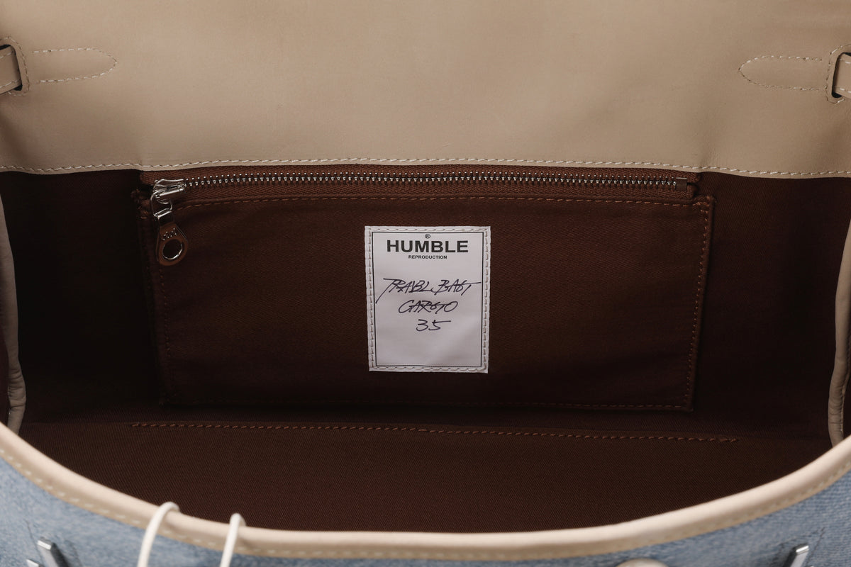 Travel Bag Cargo 35 Blue/Beige – product image 7