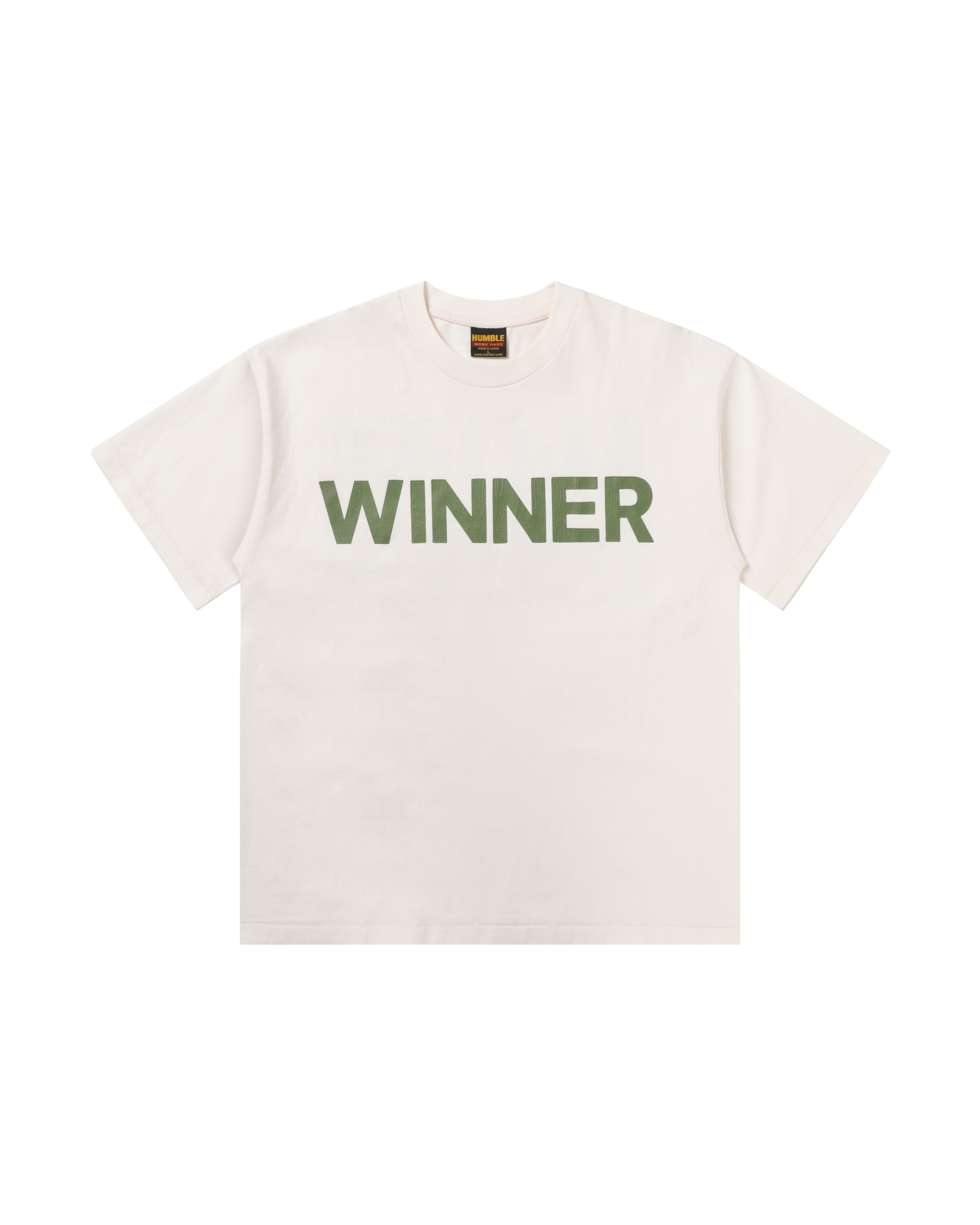 Winner Vintage Tee White