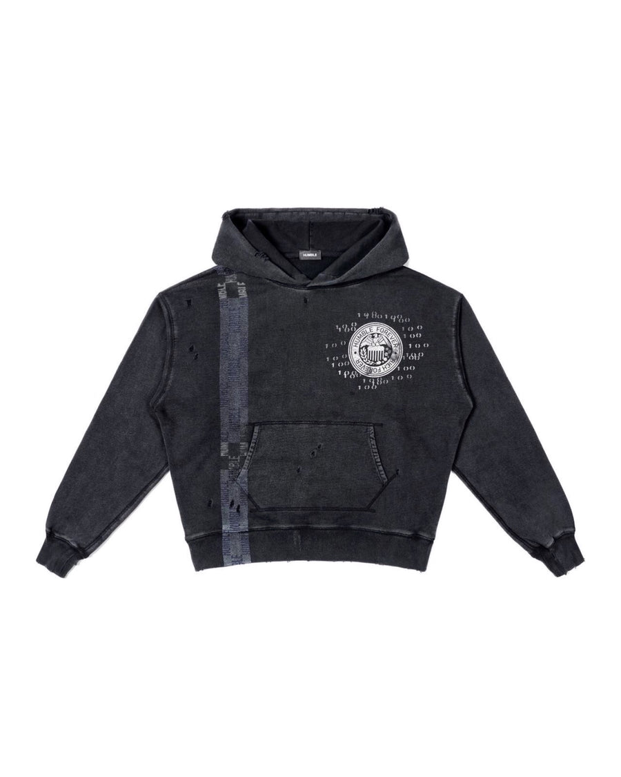 Rich Forever Hoodie Black