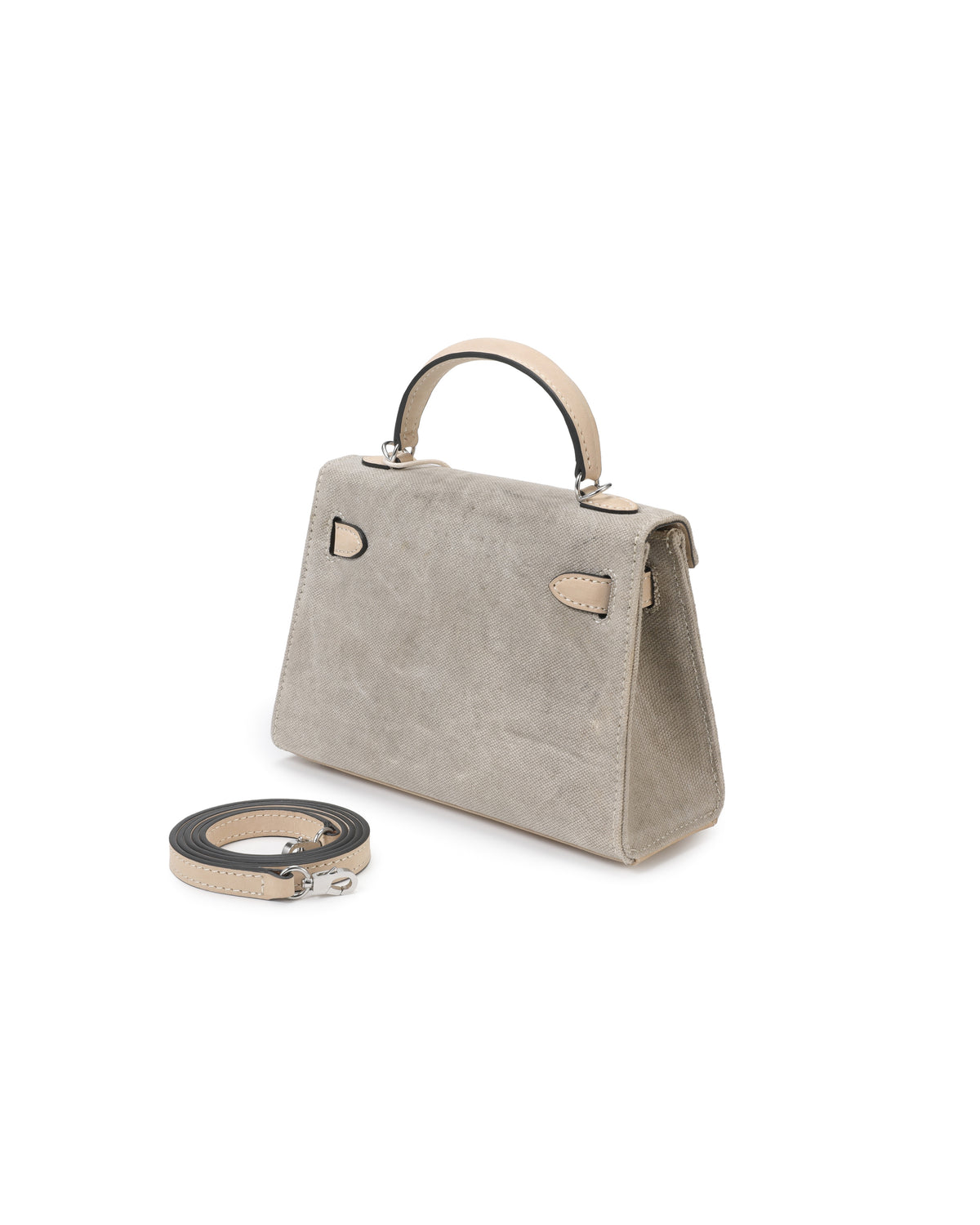 Shoulder Bag Mini Grey – product image 4