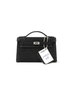 Pochette Mini Denim Black