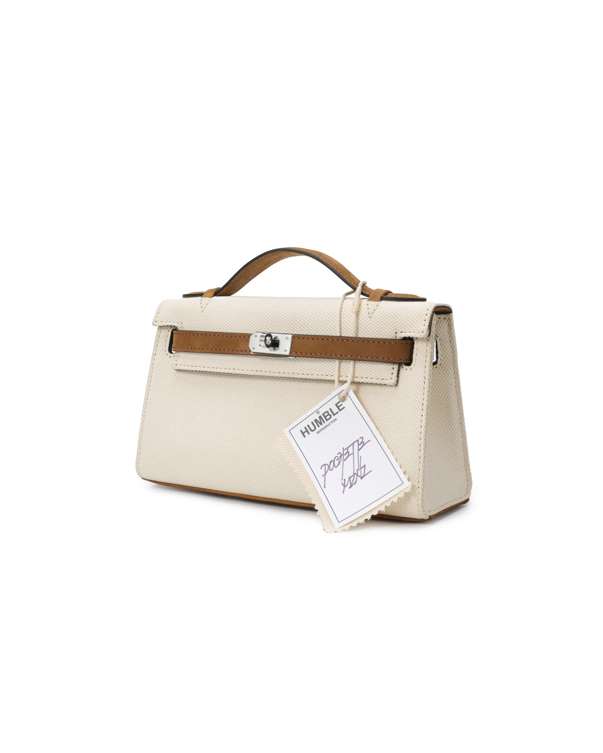 Pochette Mini White/Brown – product image 3