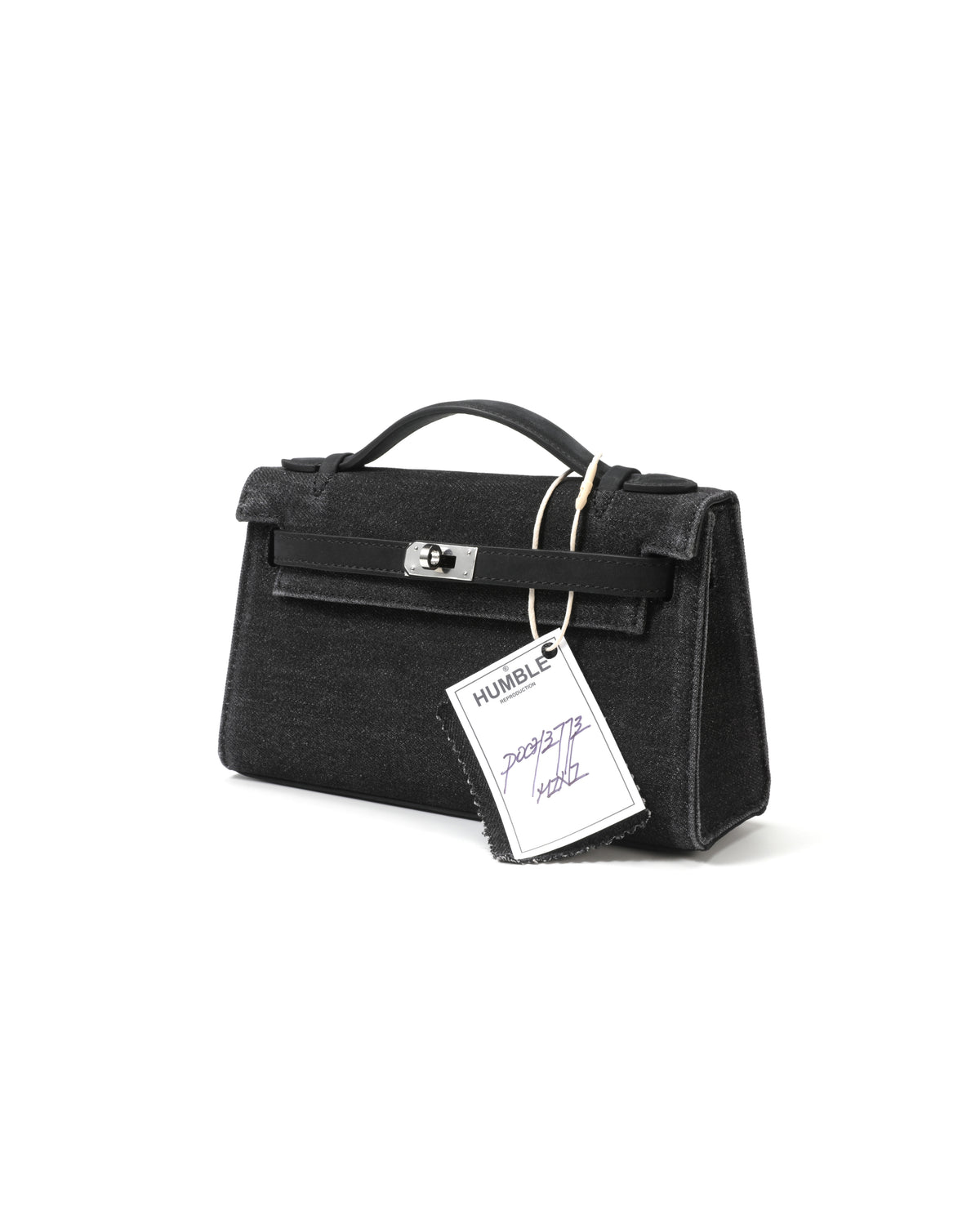 Pochette Mini Denim Black – product image 3