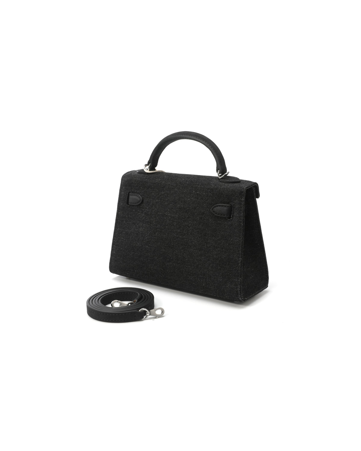 Shoulder Bag Mini Denim Black – product image 4