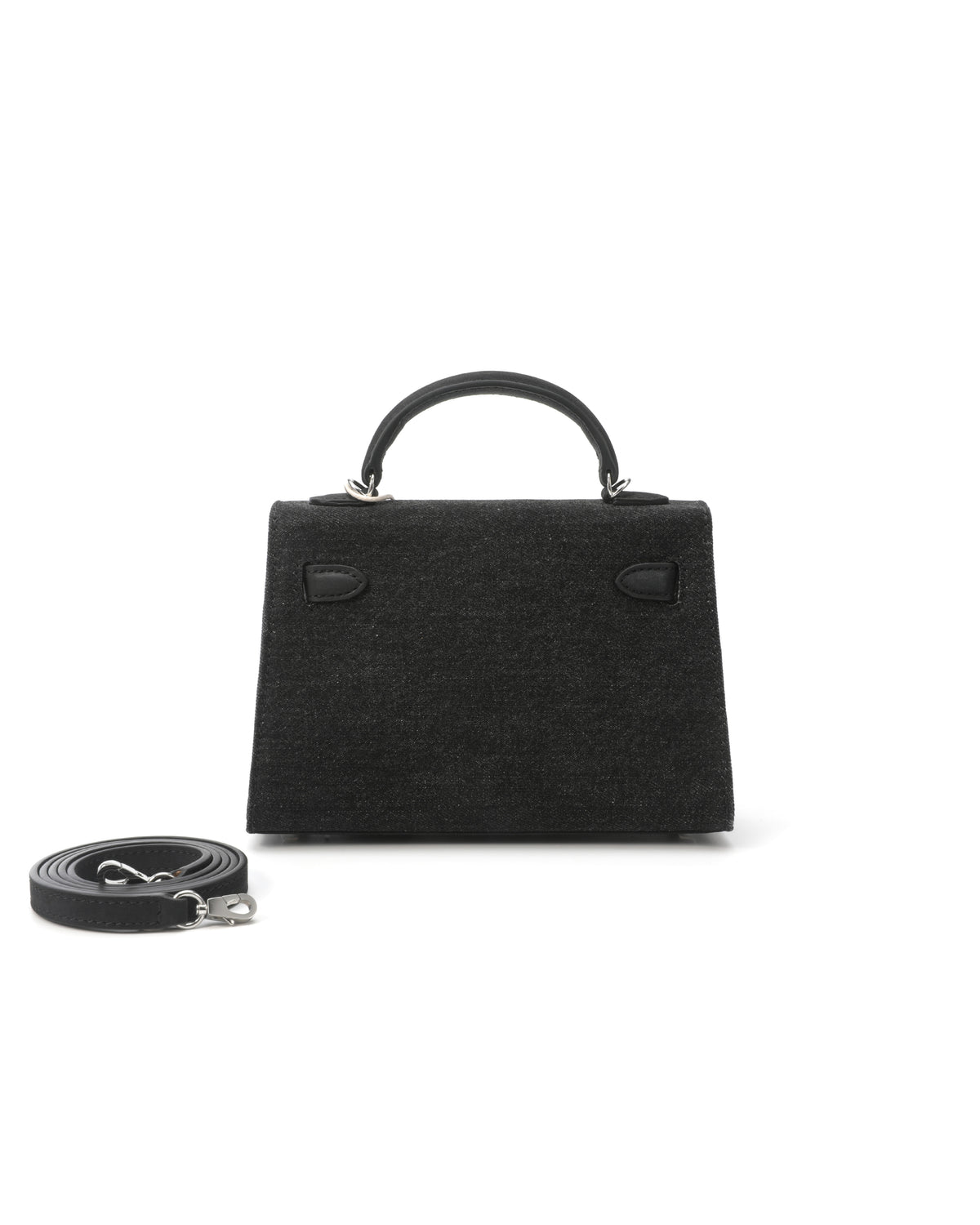 Shoulder Bag Mini Denim Black – product image 2