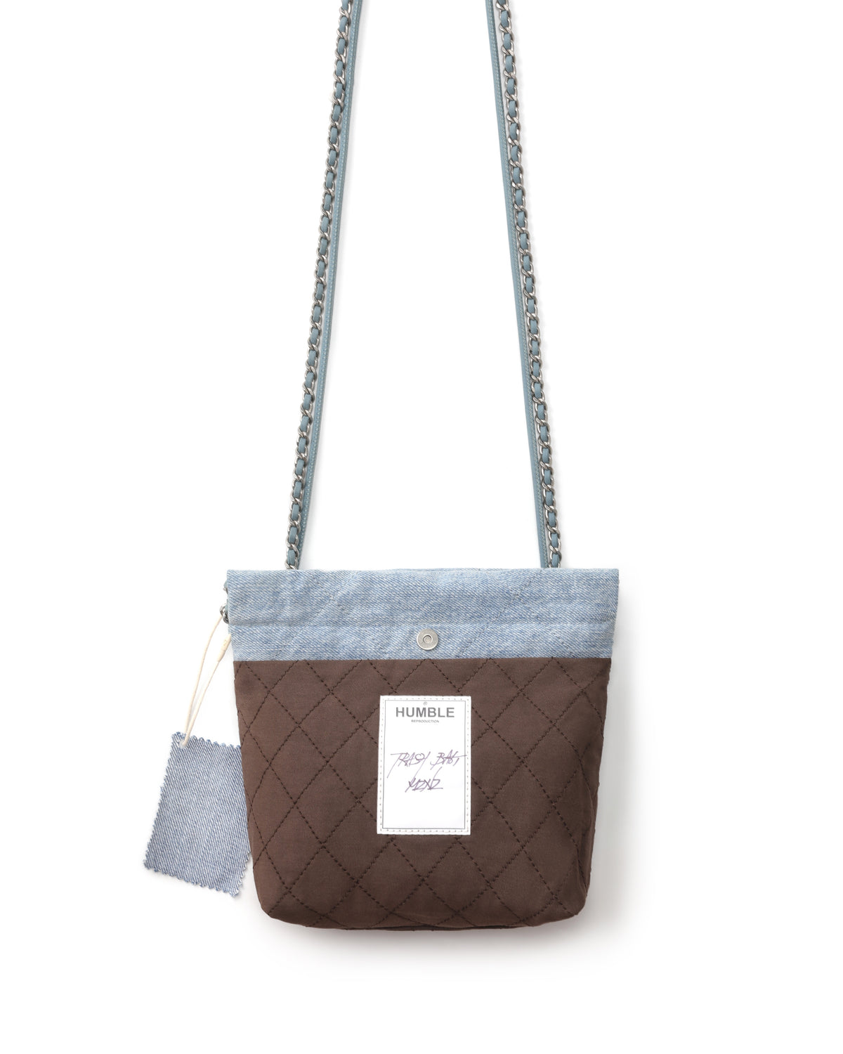 Trash Bag Mini Denim Blue – product image 4