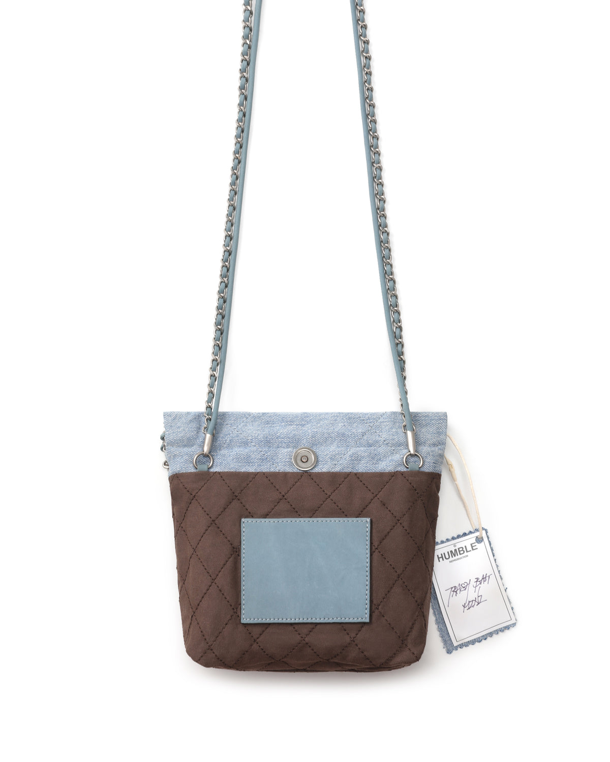 Trash Bag Mini Denim Blue – product image 3