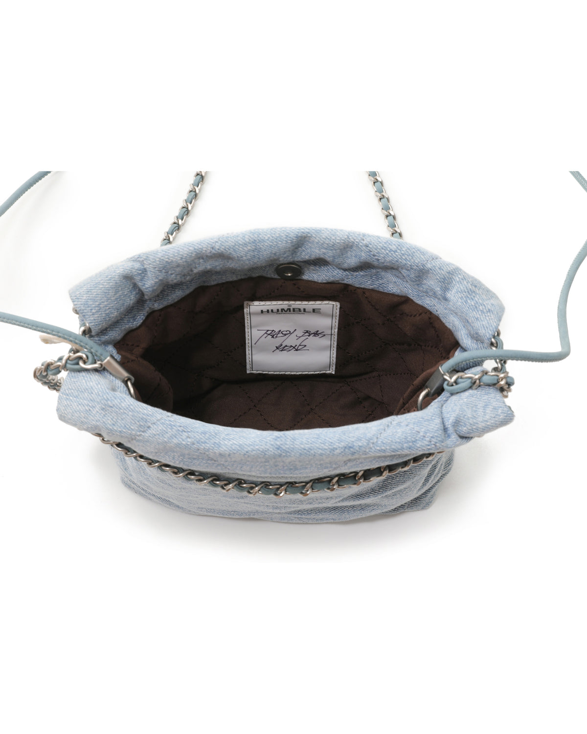 Trash Bag Mini Denim Blue – product image 5