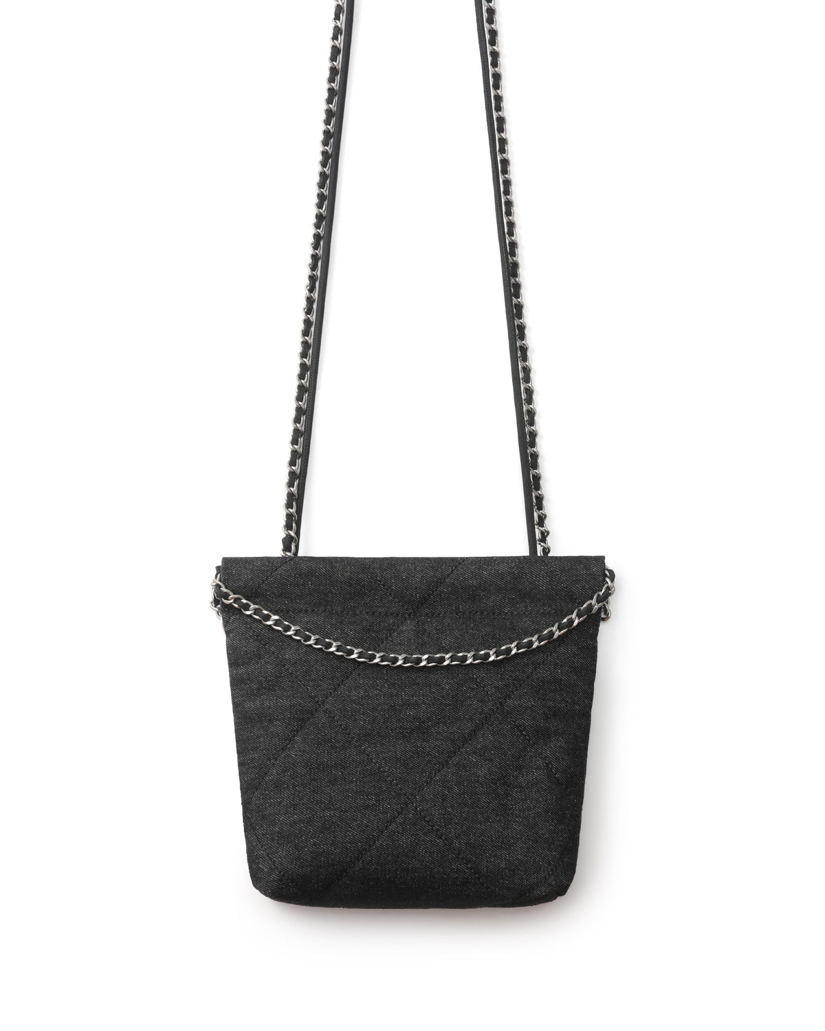 Trash Bag Mini Denim Black – product image 2