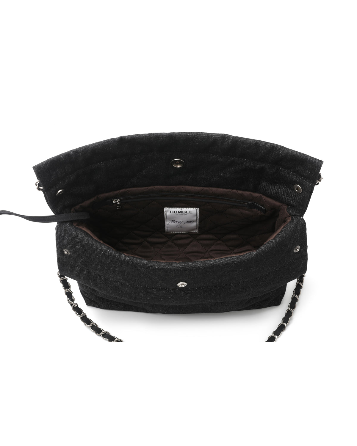 Trash Bag S Denim Black – product image 5