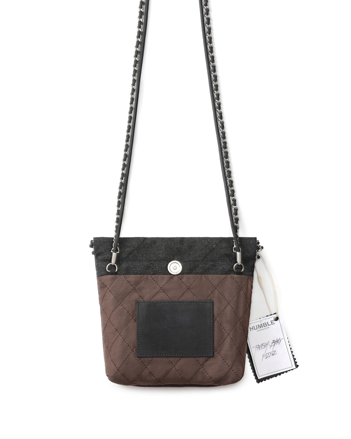 Trash Bag Mini Denim Black – product image 3