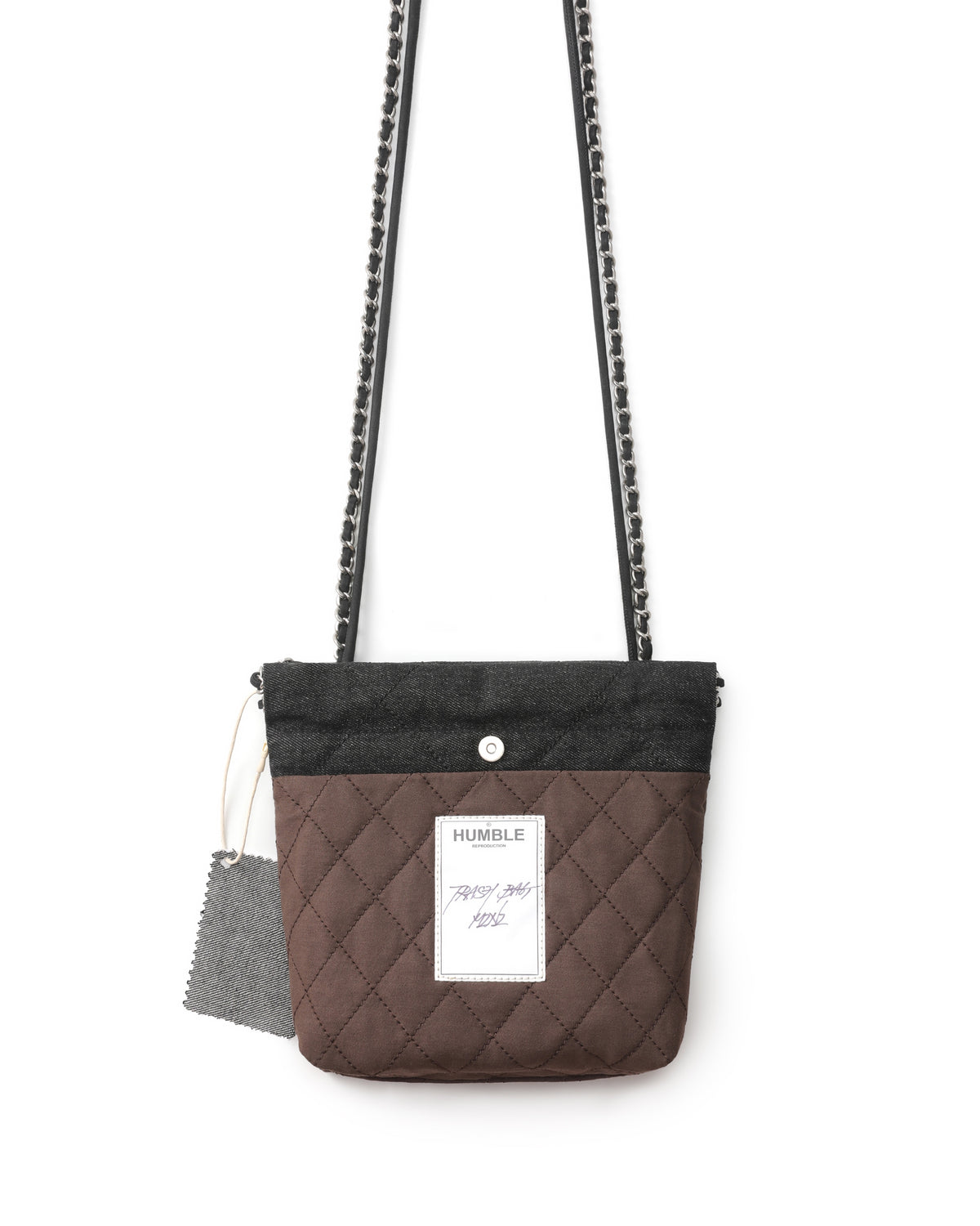 Trash Bag Mini Denim Black – product image 4