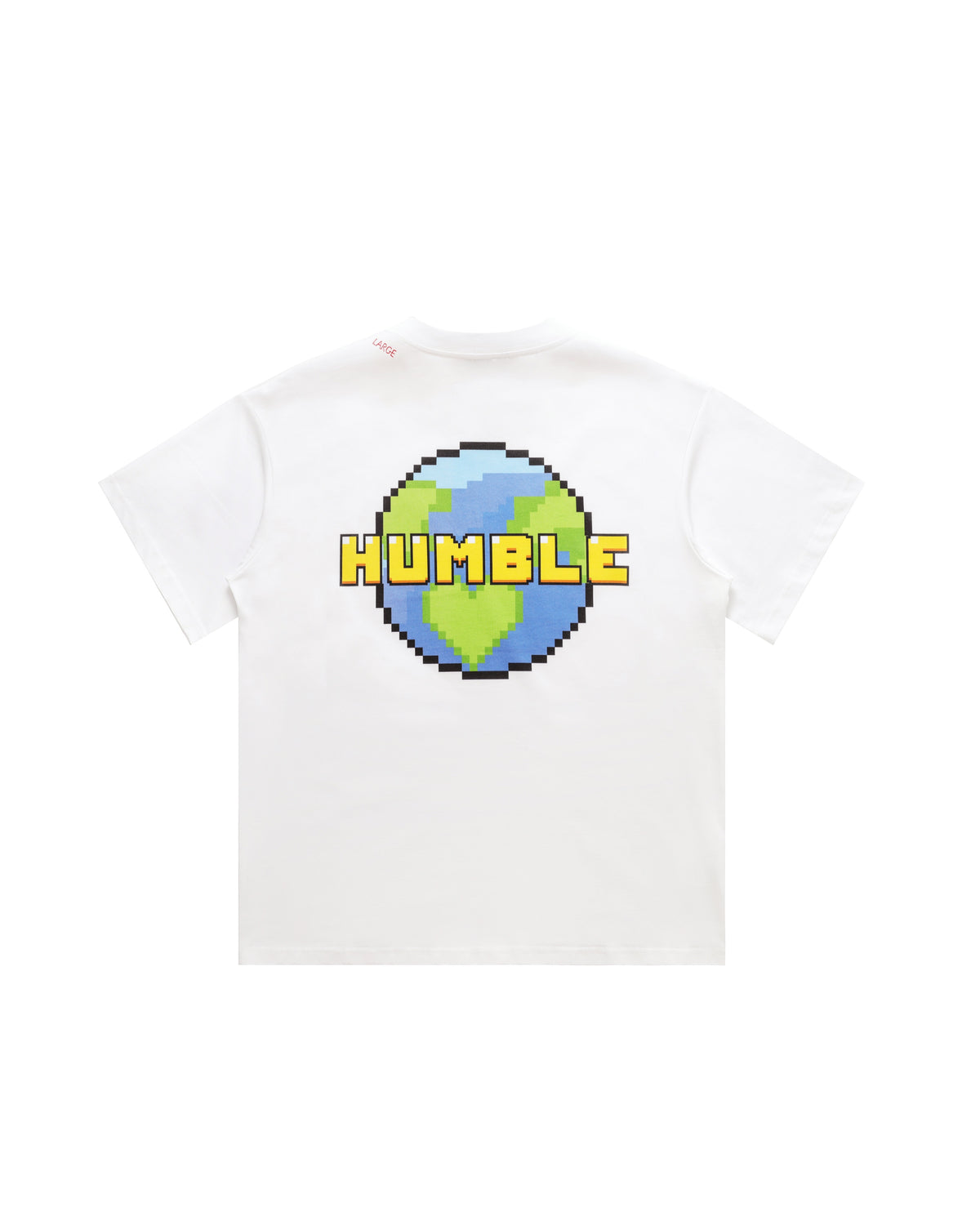 Pixel Love Earth Tee White – product image 2