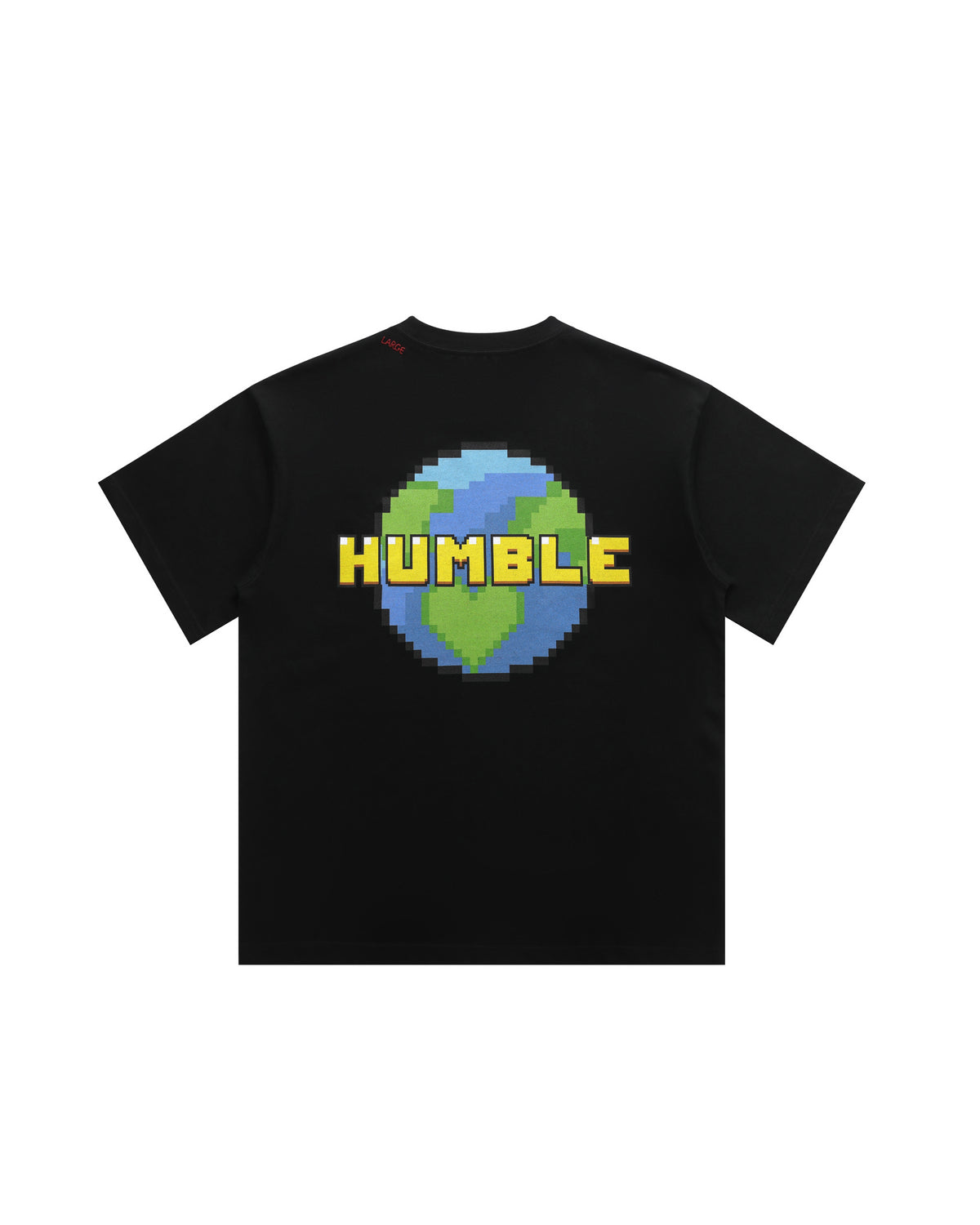 Pixel Love Earth Tee Black – product image 2