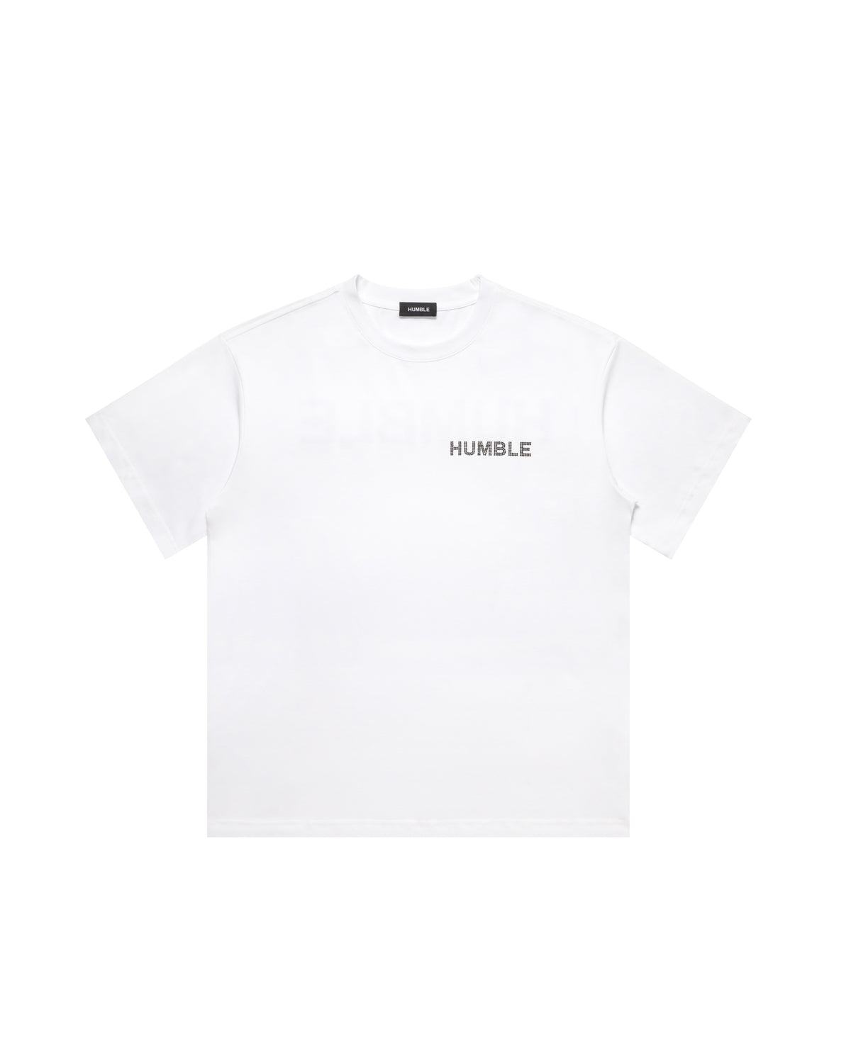Crystal Logo Tee White