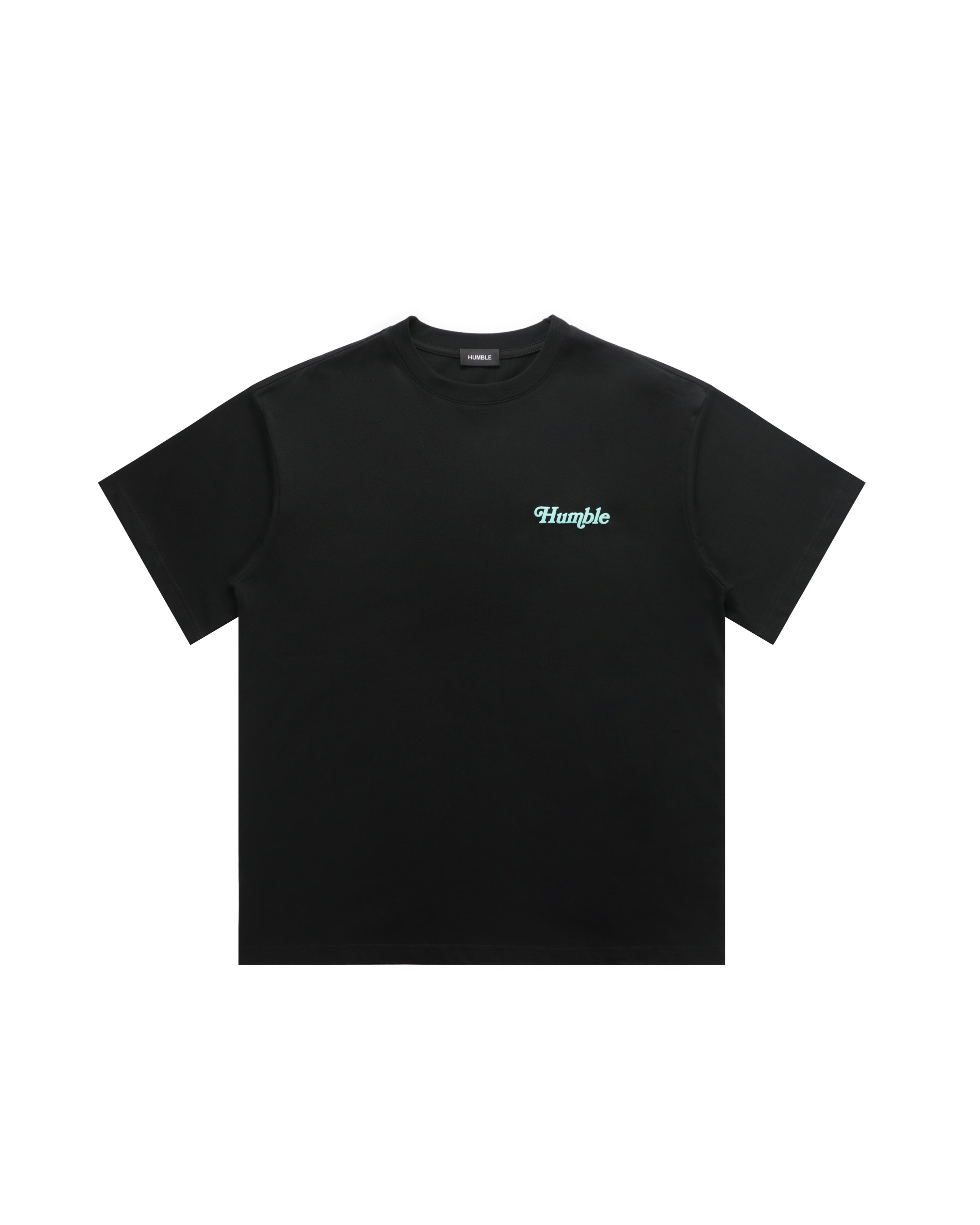 Work Hard Stay Humble Tee Black/Blue