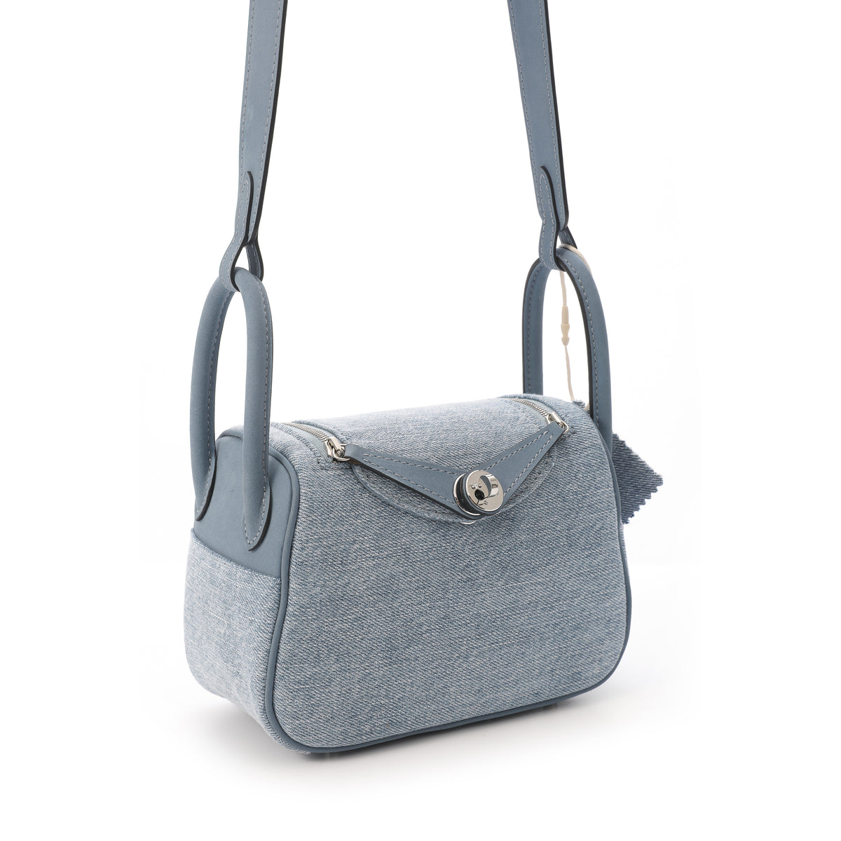 Dumpling Bag Mini Blue – product image 4