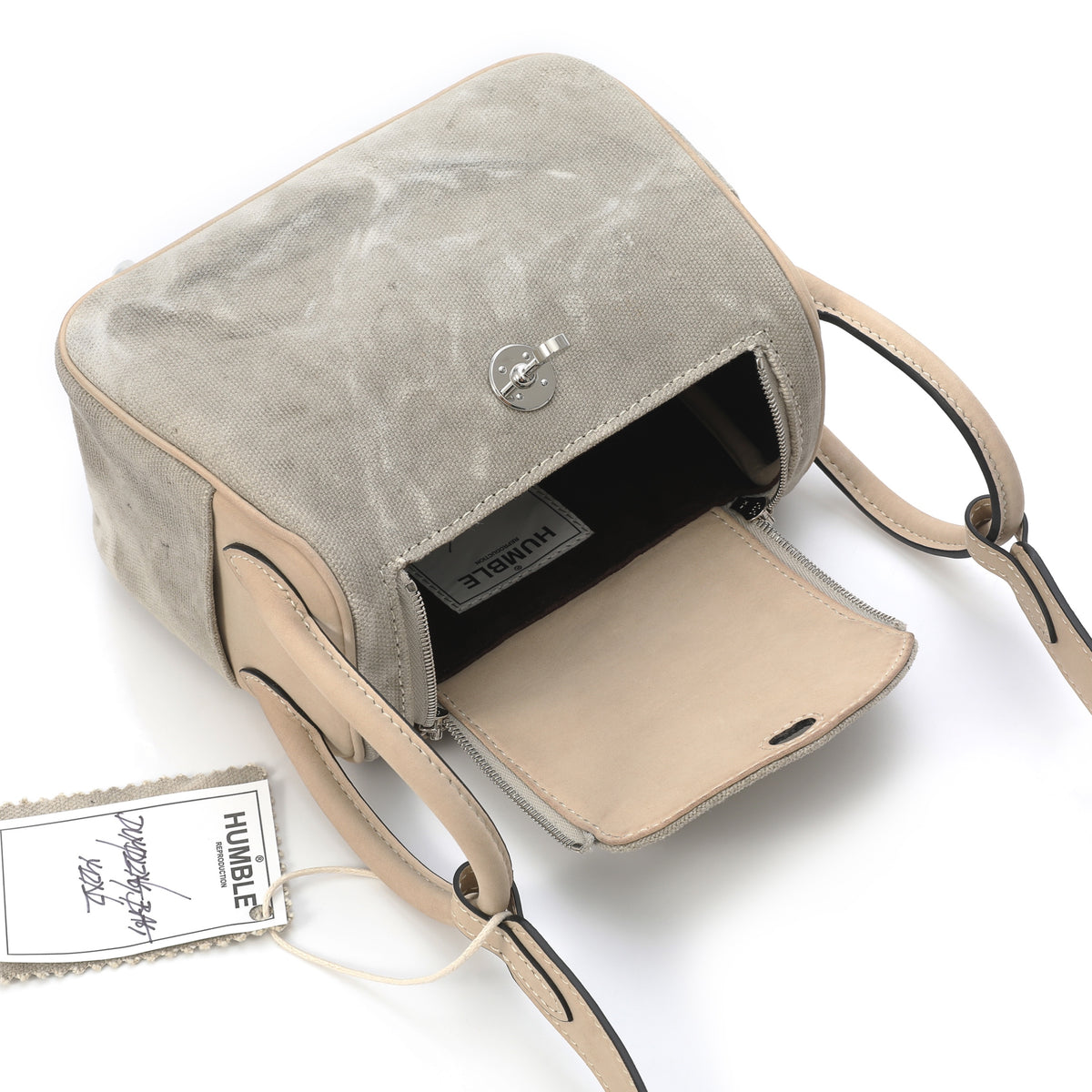 Dumpling Bag Mini Grey – product image 8