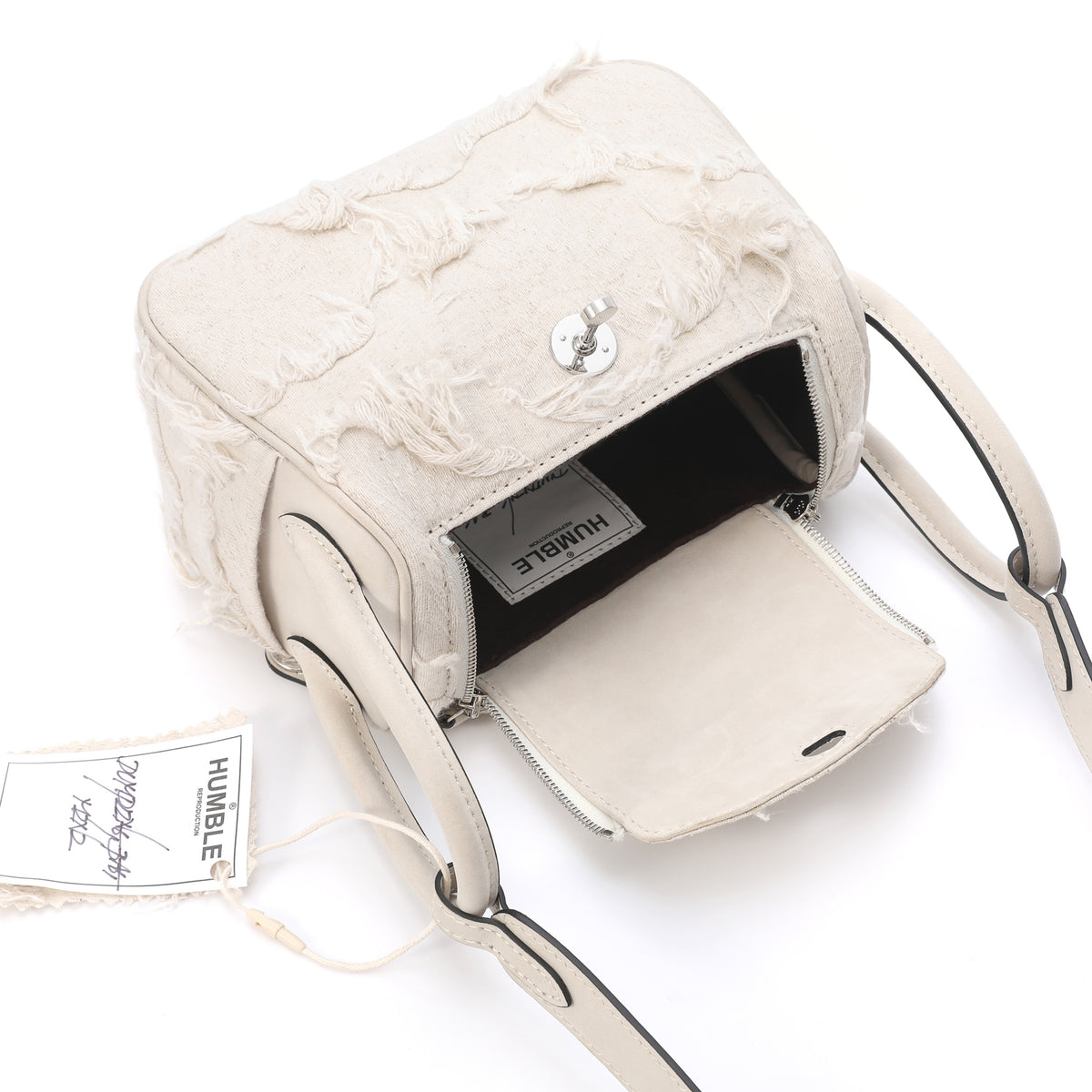 Dumpling Bag Mini White – product image 8
