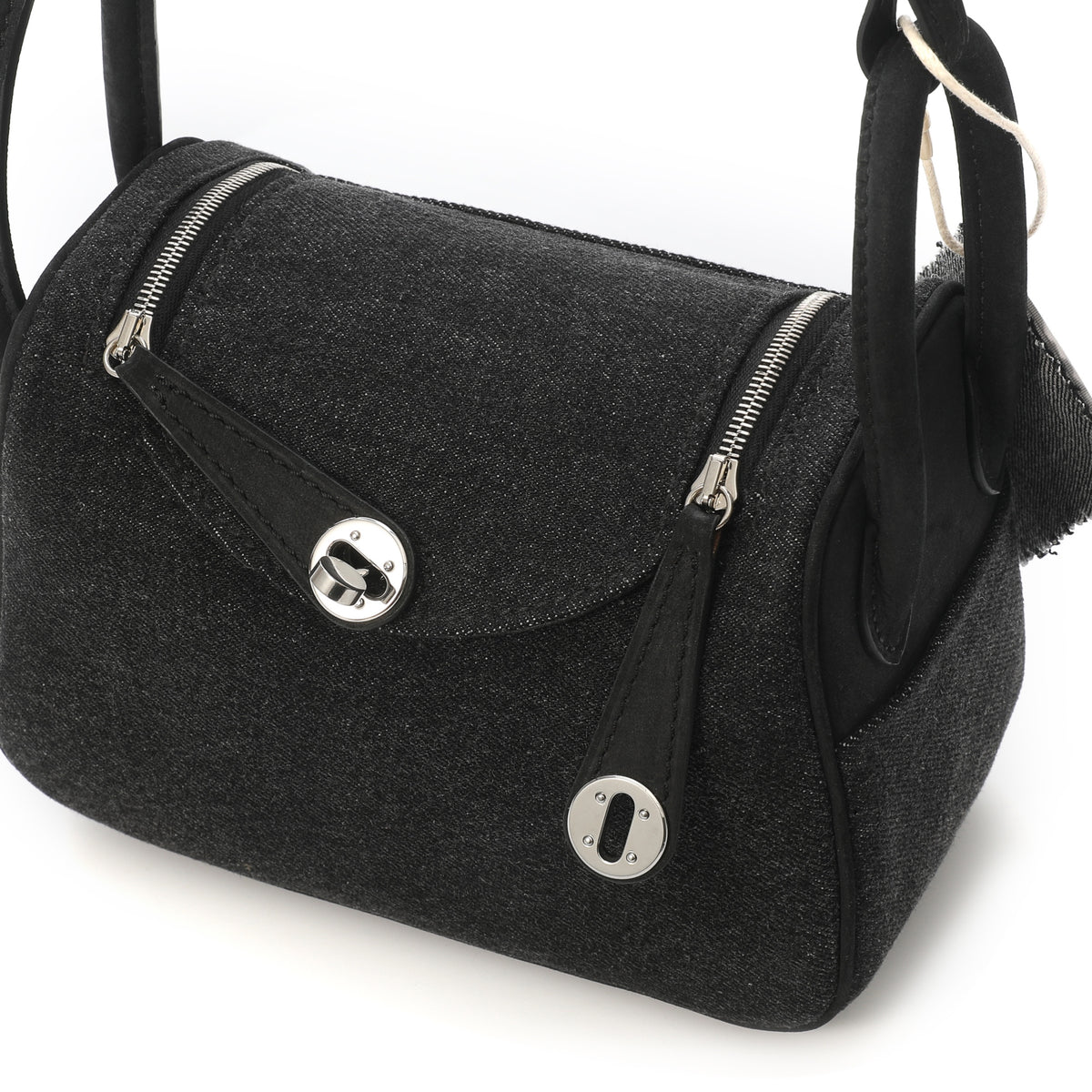 Dumpling Bag Mini Denim Black – product image 6