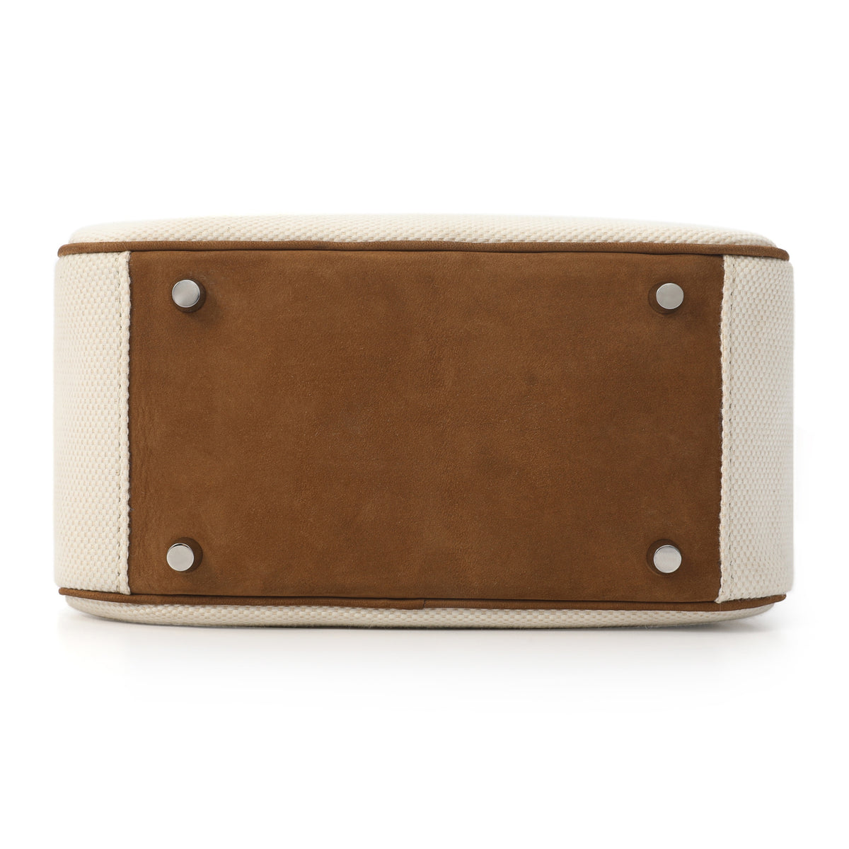 Dumpling Bag Mini White/Brown – product image 10