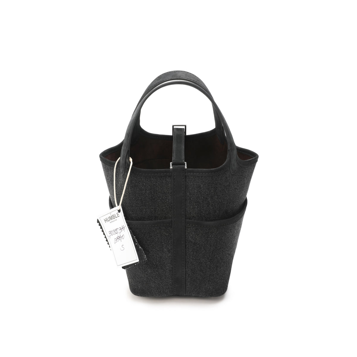 Bucket Bag Cargo S Denim Black (Pre-Order) – product image 5