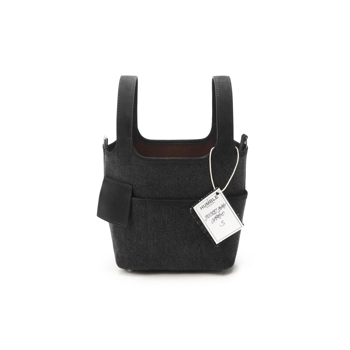 Bucket Bag Cargo S Denim Black (Pre-Order)