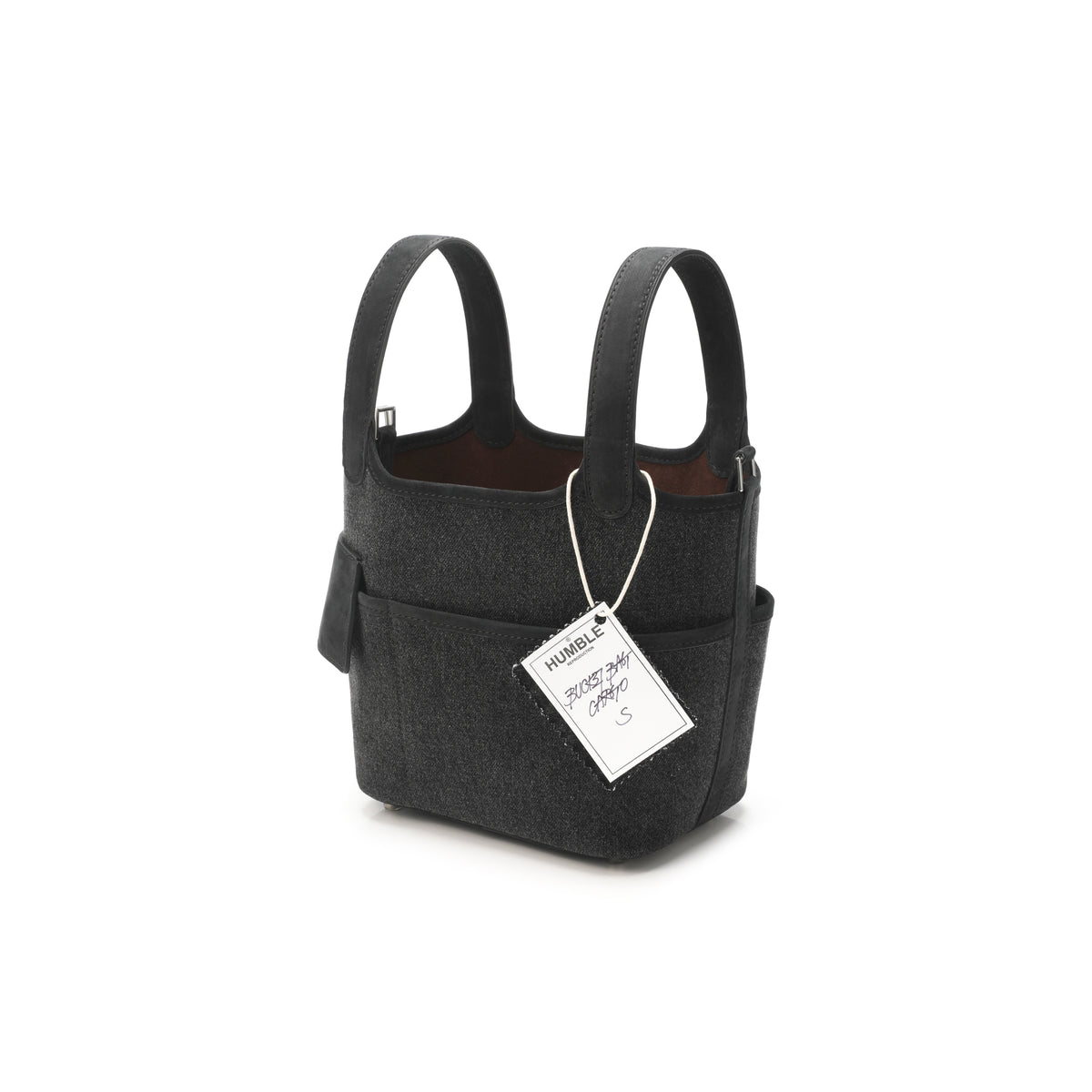 Bucket Bag Cargo S Denim Black (Pre-Order) – product image 3