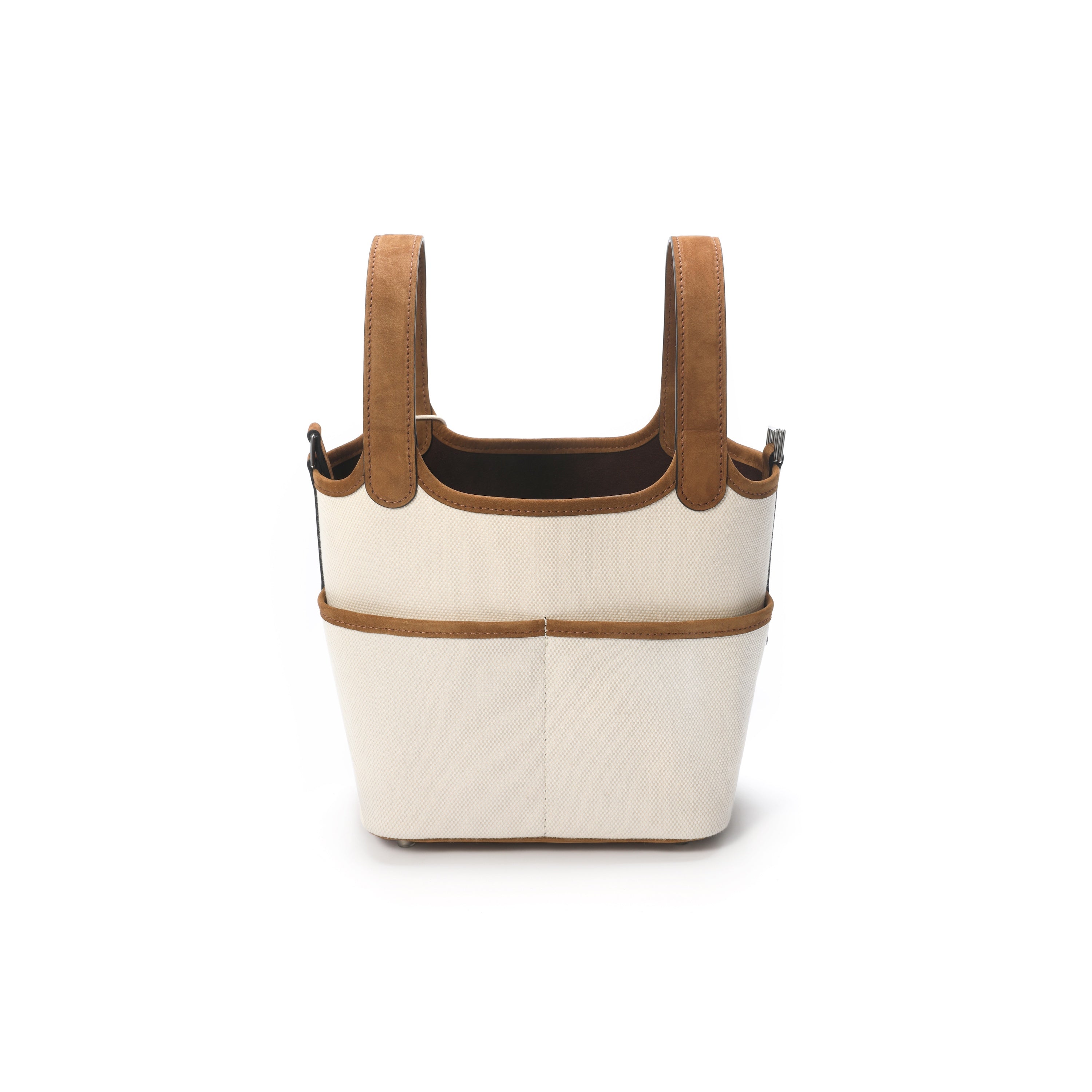 Bucket Bag Cargo S White/Brown