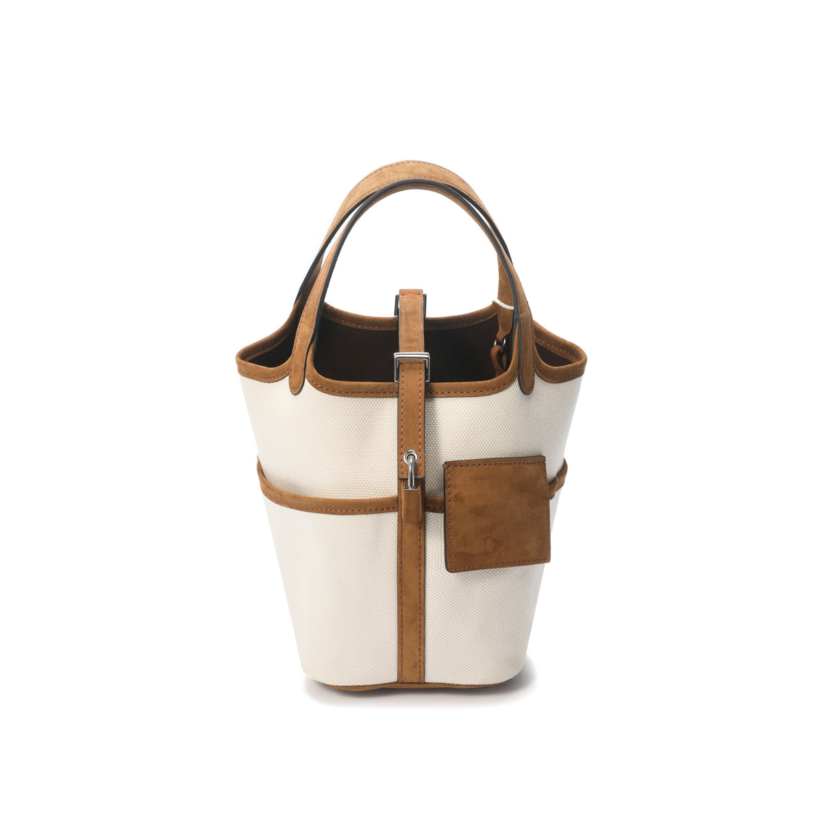 Bucket Bag Cargo S White/Brown – product image 6