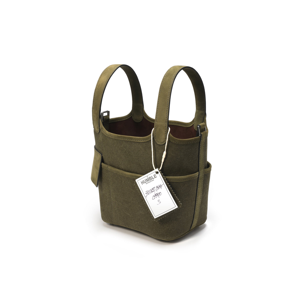 Bucket Bag Cargo S Khaki – product image 3