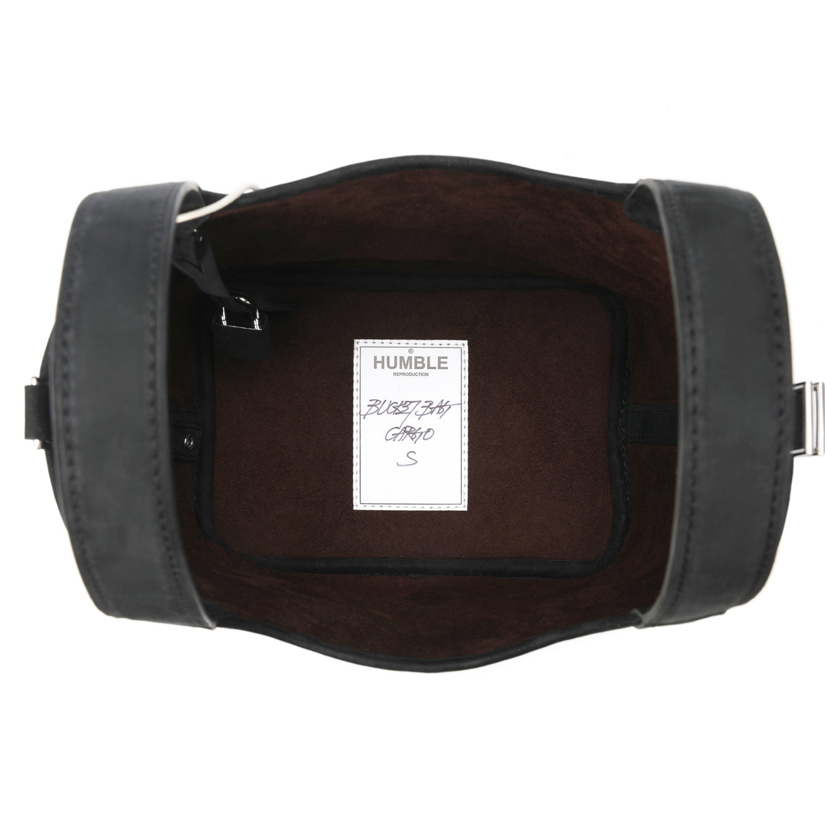 Bucket Bag Cargo S Denim Black (Pre-Order) – product image 9