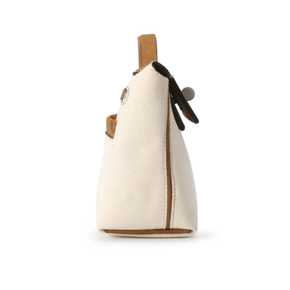 Slouchy Bag Mini White/Brown (Pre-Order) – product image 5