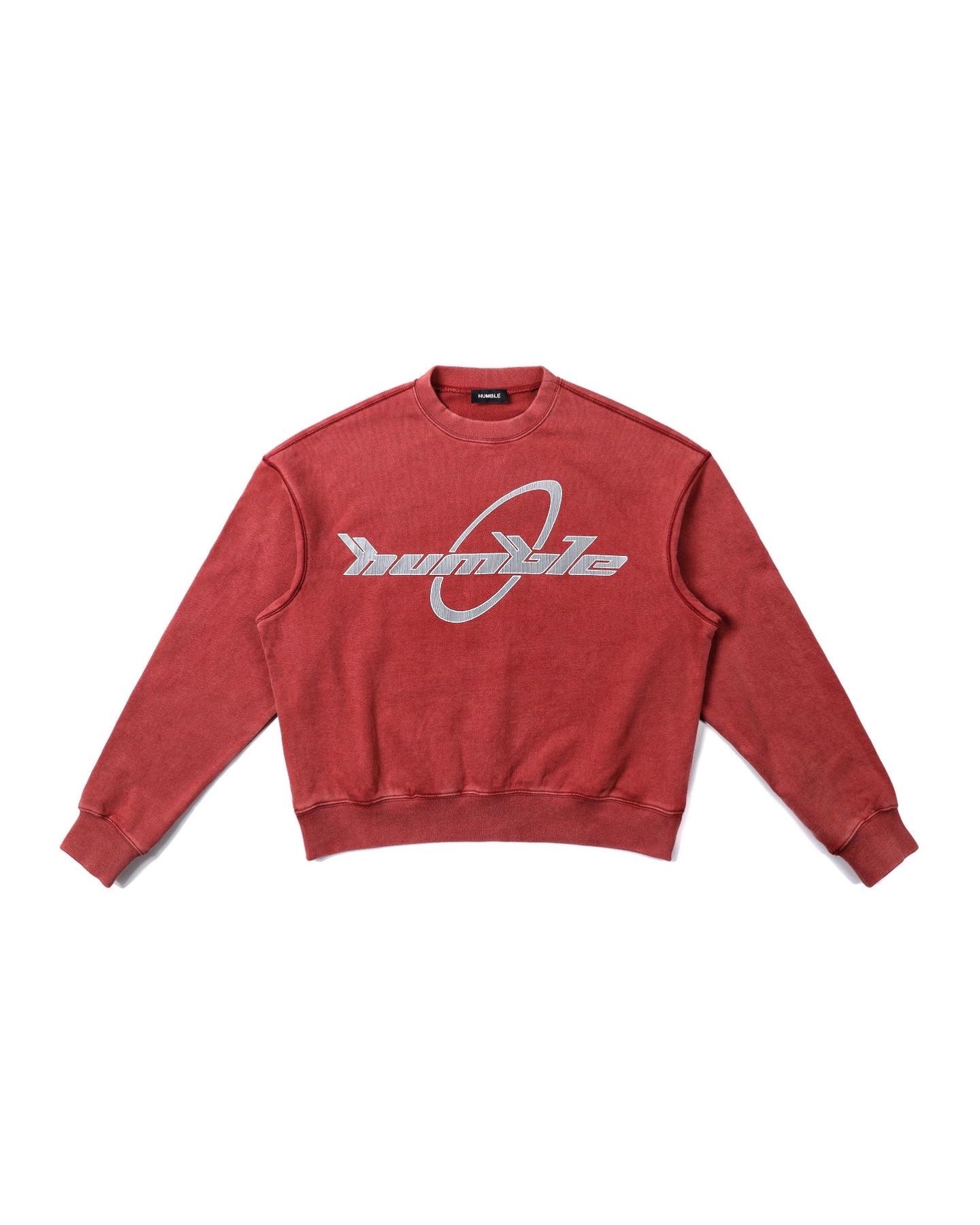 Debut Logo Crew Neck Red