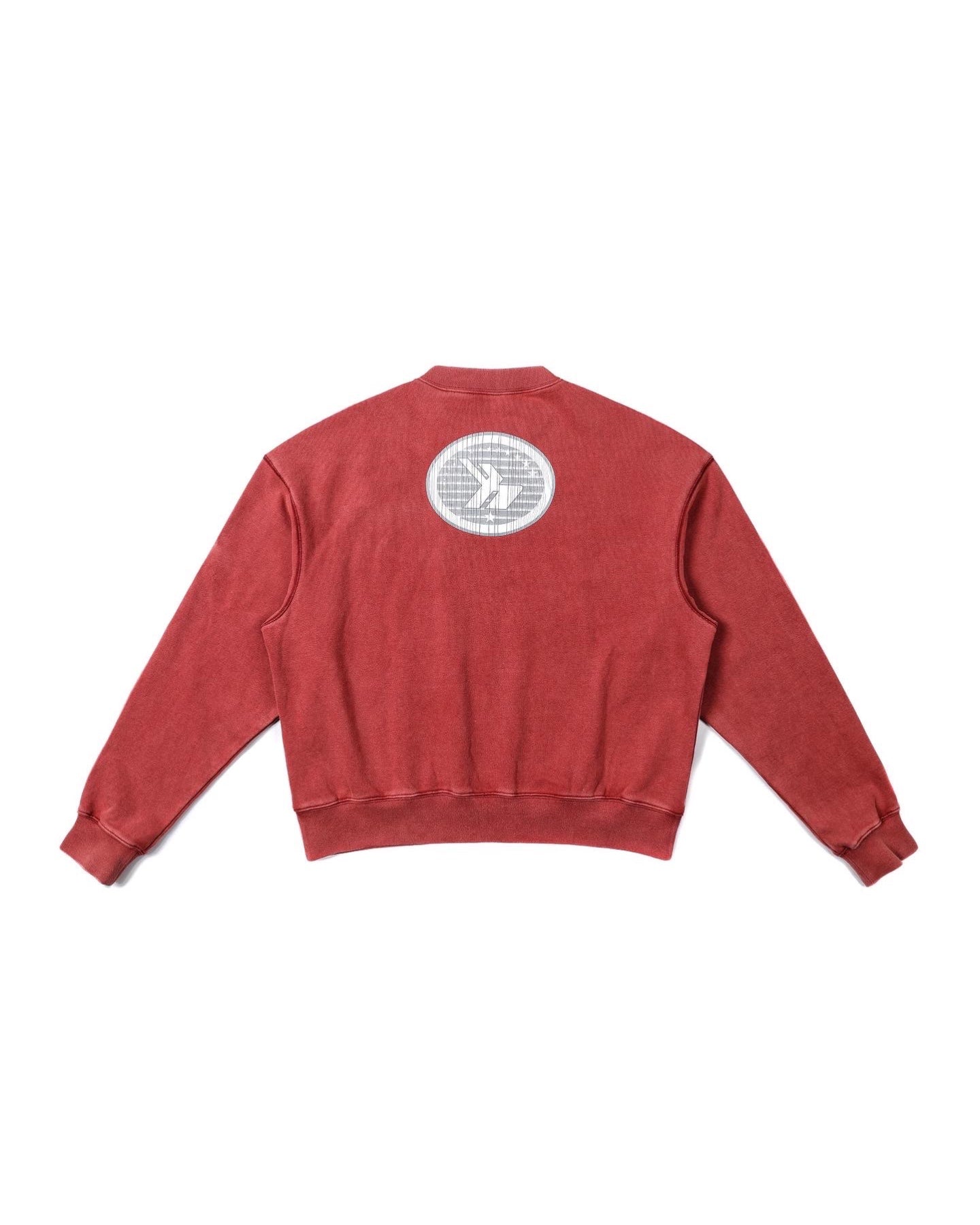 Debut Logo Crew Neck Red