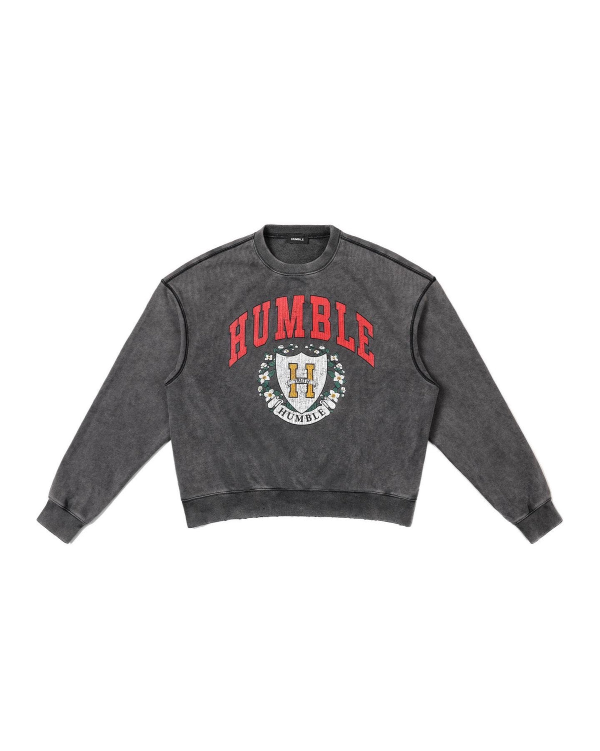 College Logo Crew Neck