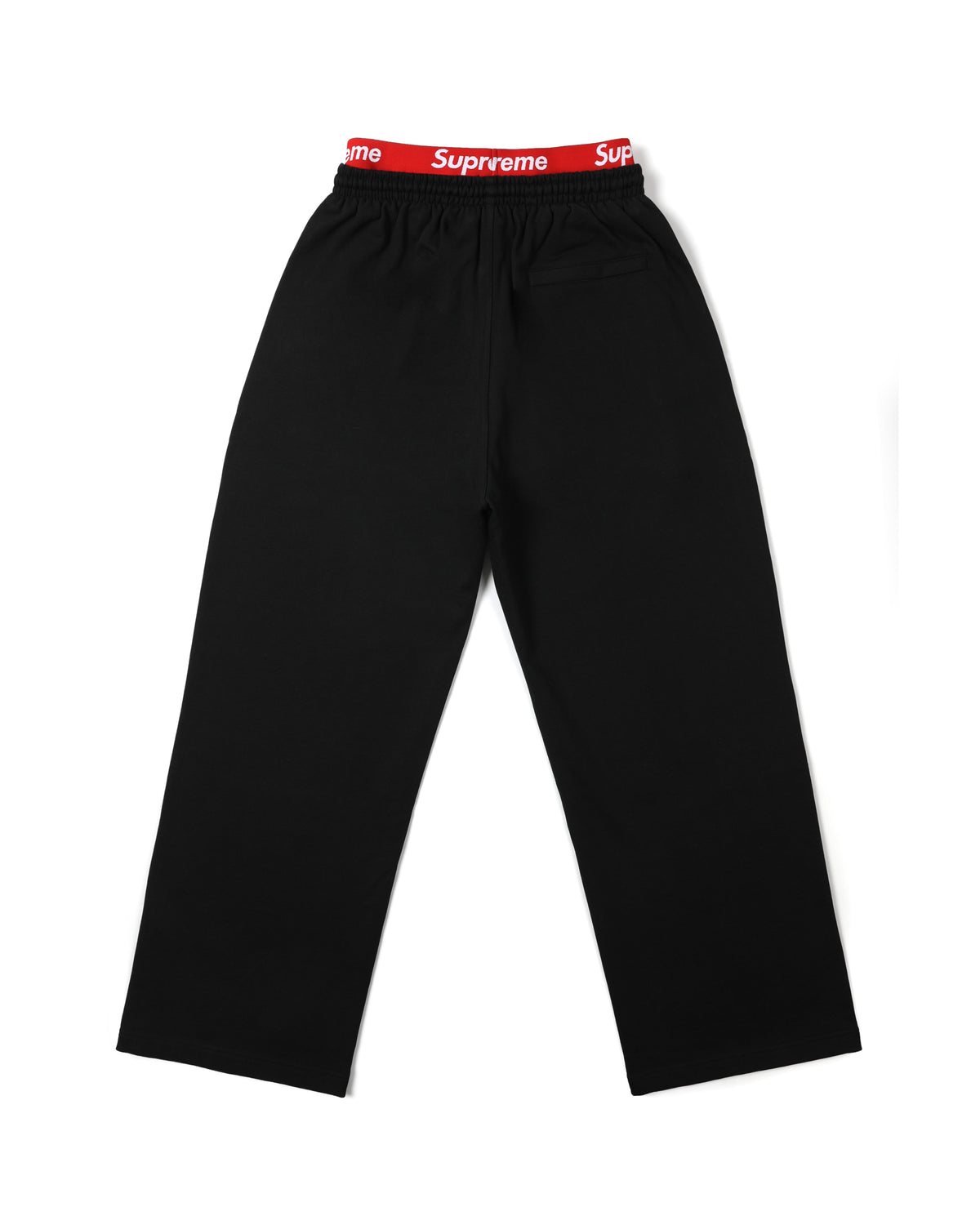 Wide Leg Sagging Pants Black – product image 2