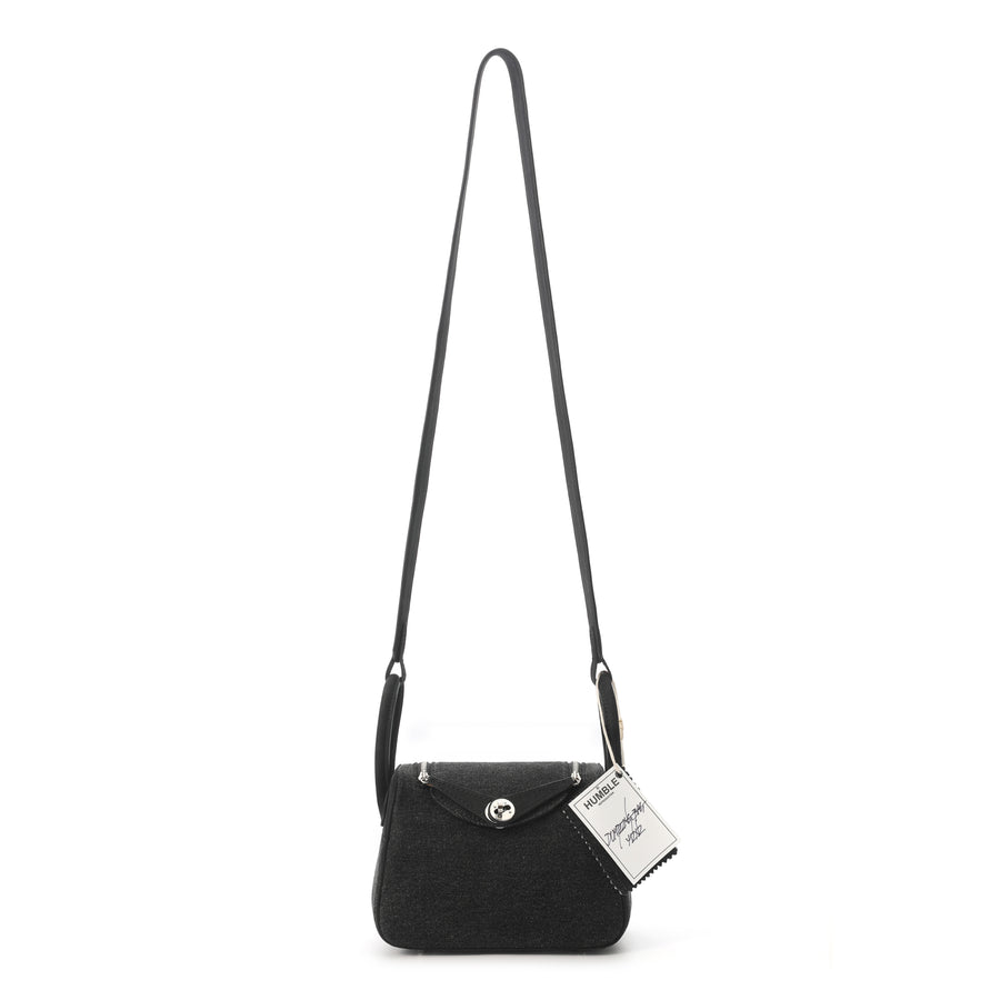 Dumpling Bag Mini Denim Black