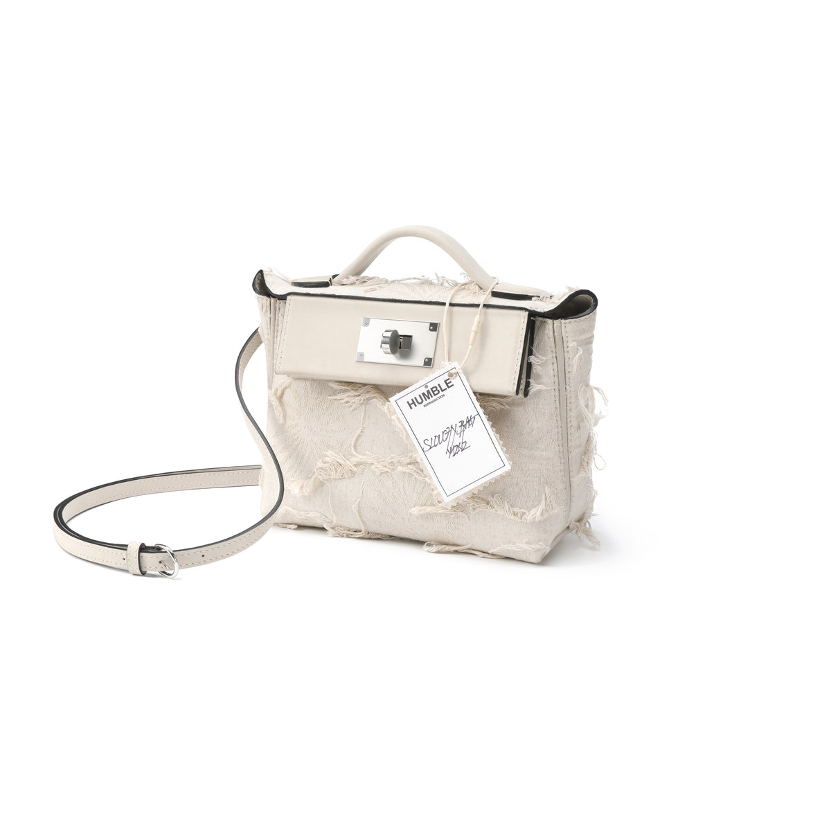 Slouchy Bag Mini White – product image 3
