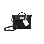 Slouchy Bag Mini Denim Black