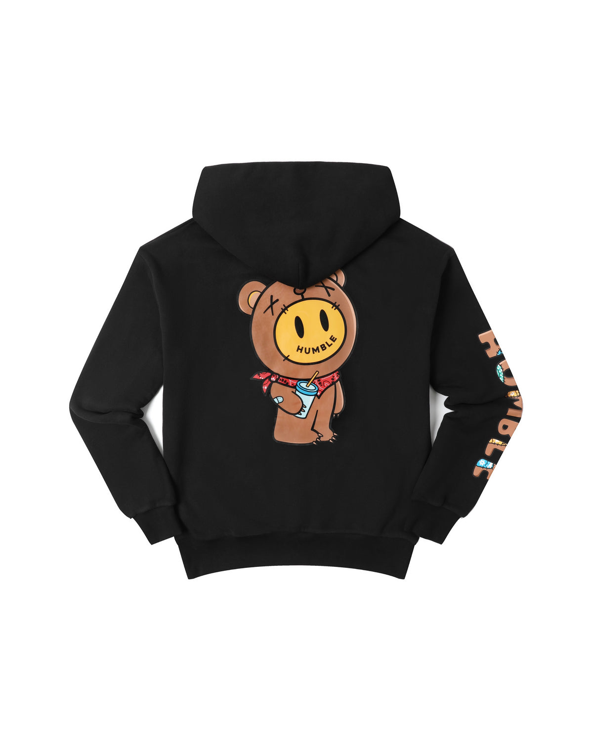 Bear Hoodie Black – product image 2