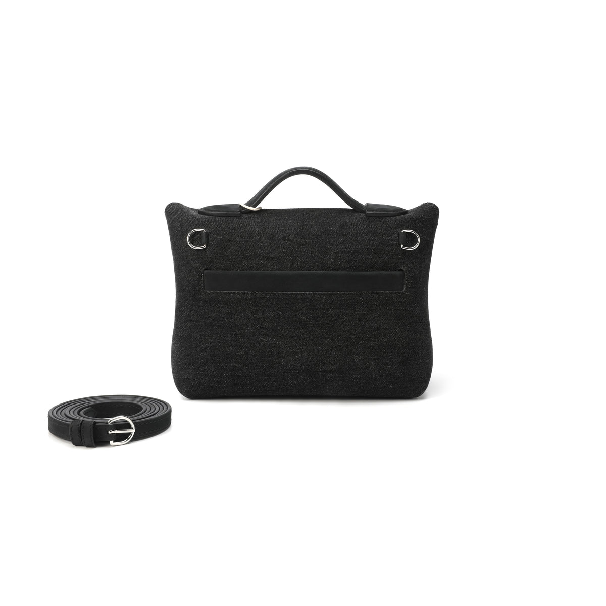 Slouchy Bag Mini Denim Black – product image 2