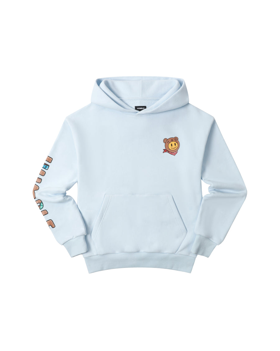 Bear Hoodie Blue