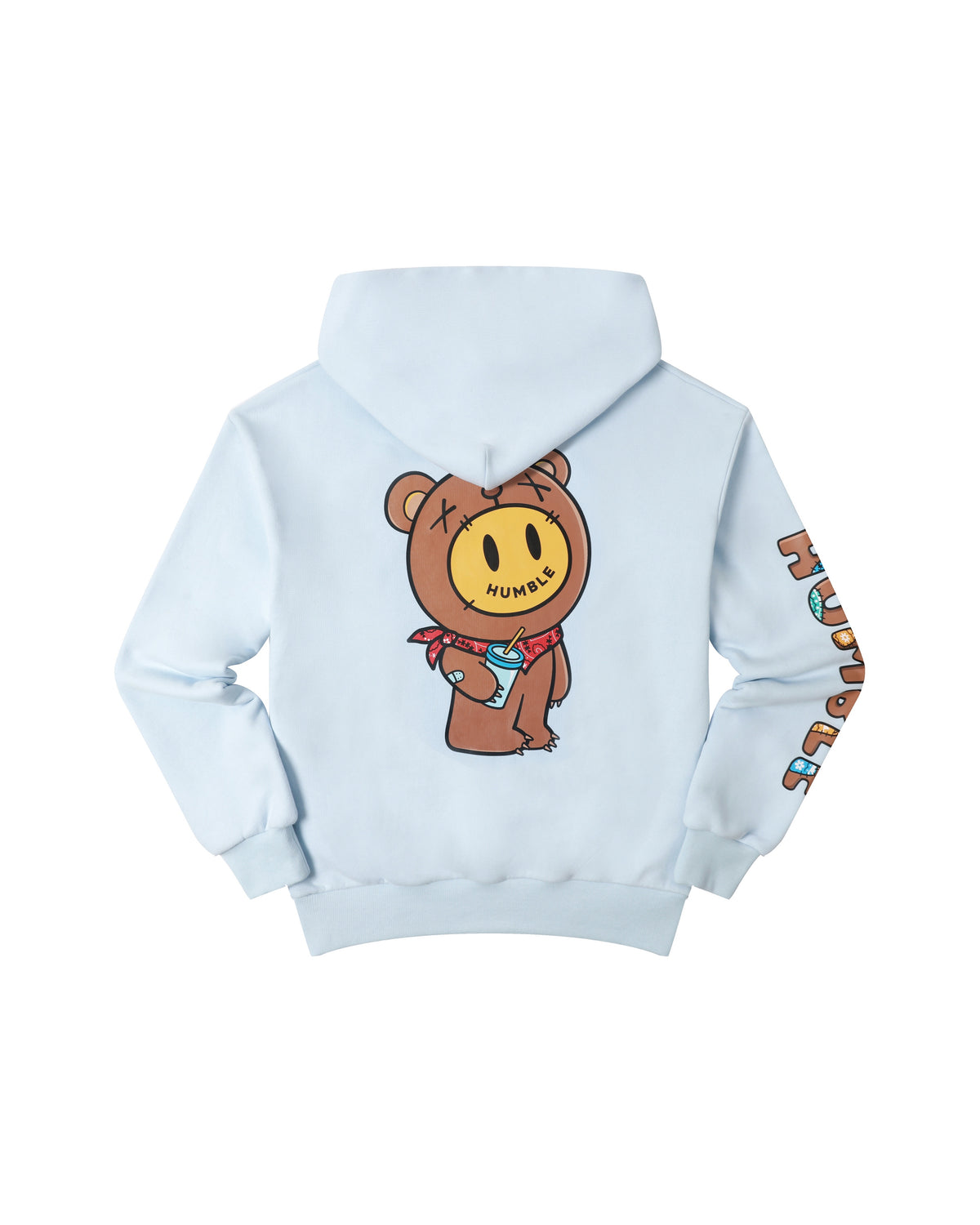 Bear Hoodie Blue – product image 2