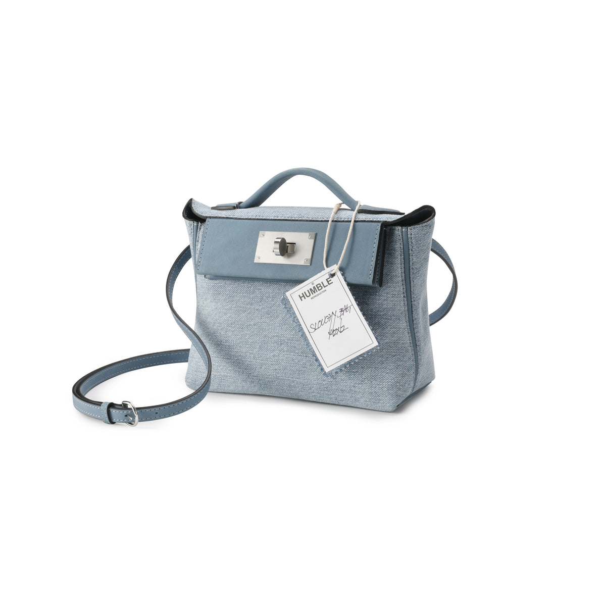 Slouchy Bag Mini Denim Blue (Pre-Order) – product image 3